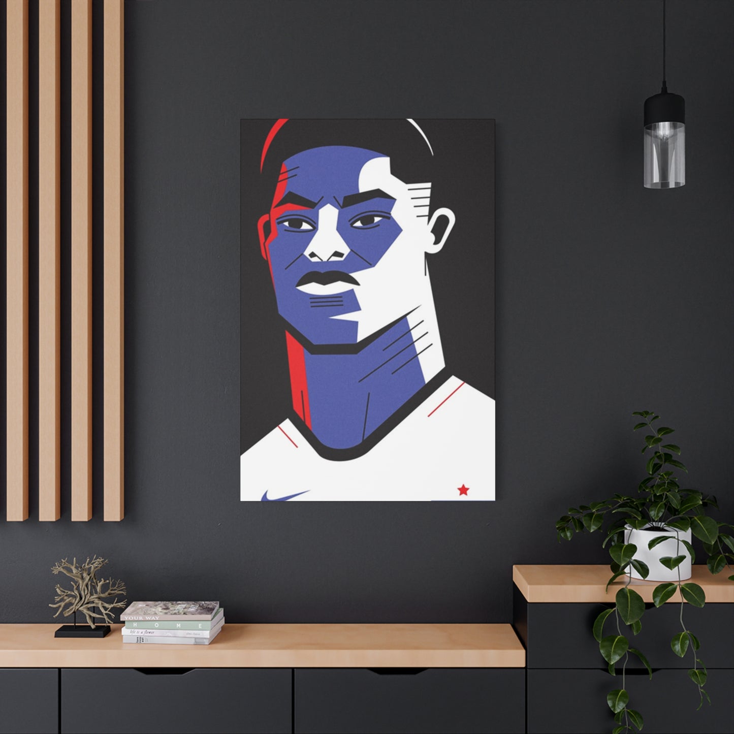 Nike Football Player Wall Art & Canvas Prints