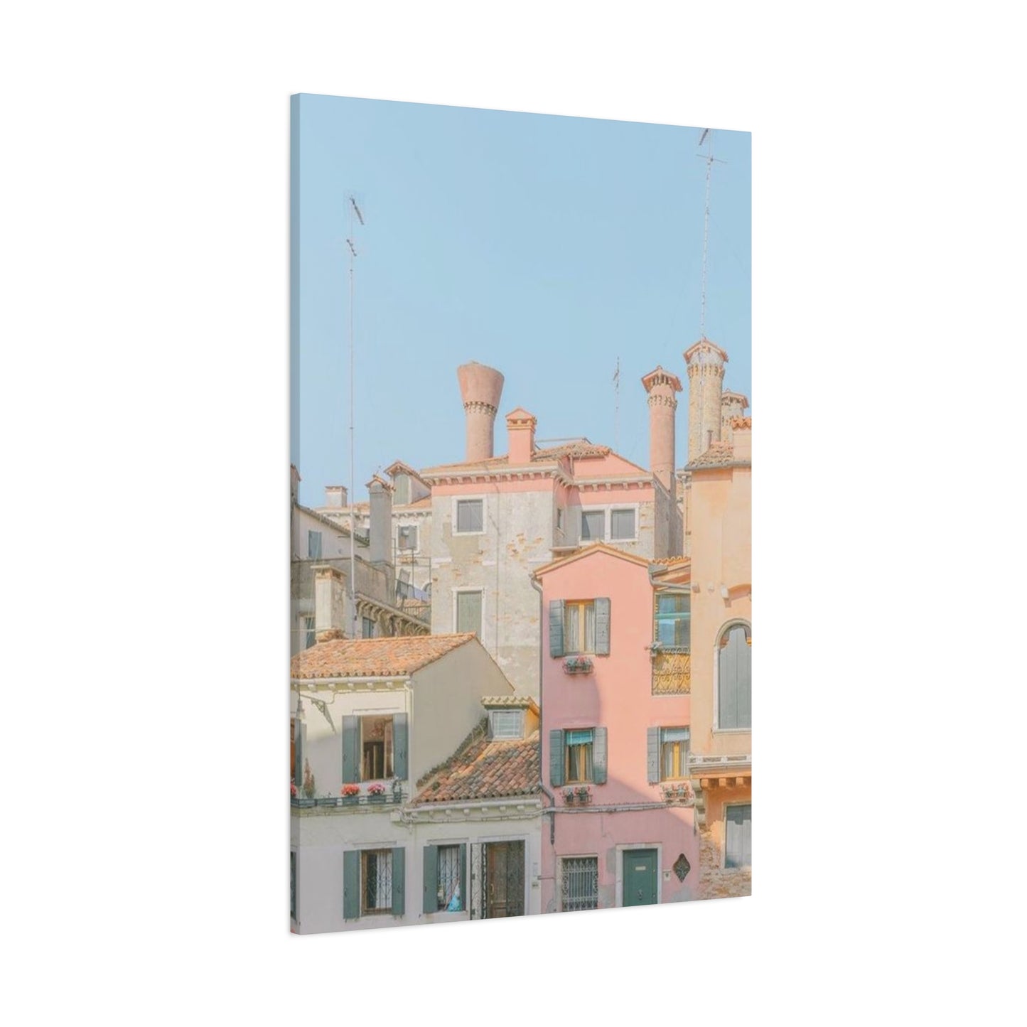 Colorful Houses Of Spain Wall Art & Canvas Prints