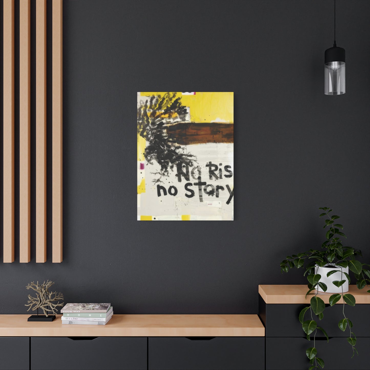 Kent Youngstrom No Risk No Story Yellow Wall Art & Canvas Prints