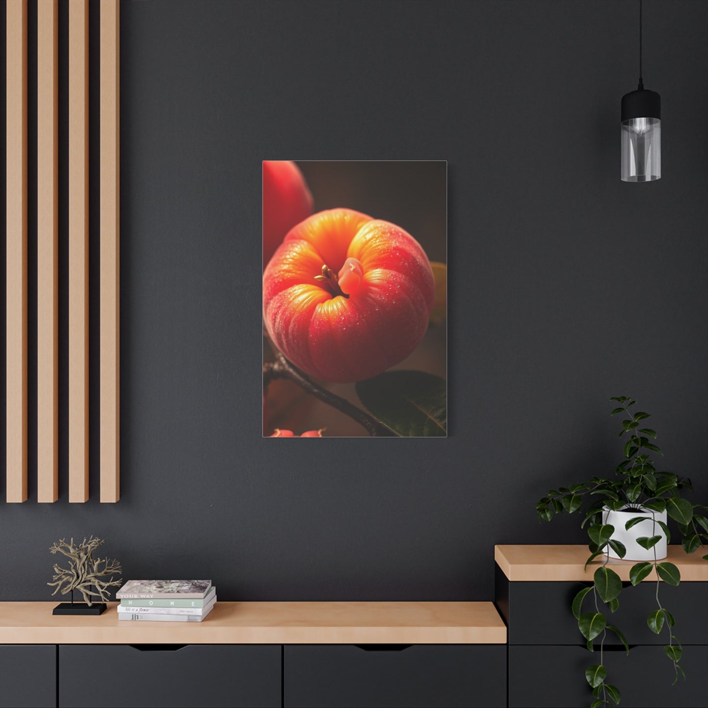 Peach Art Refined Canvas Wall Art & Canvas Print