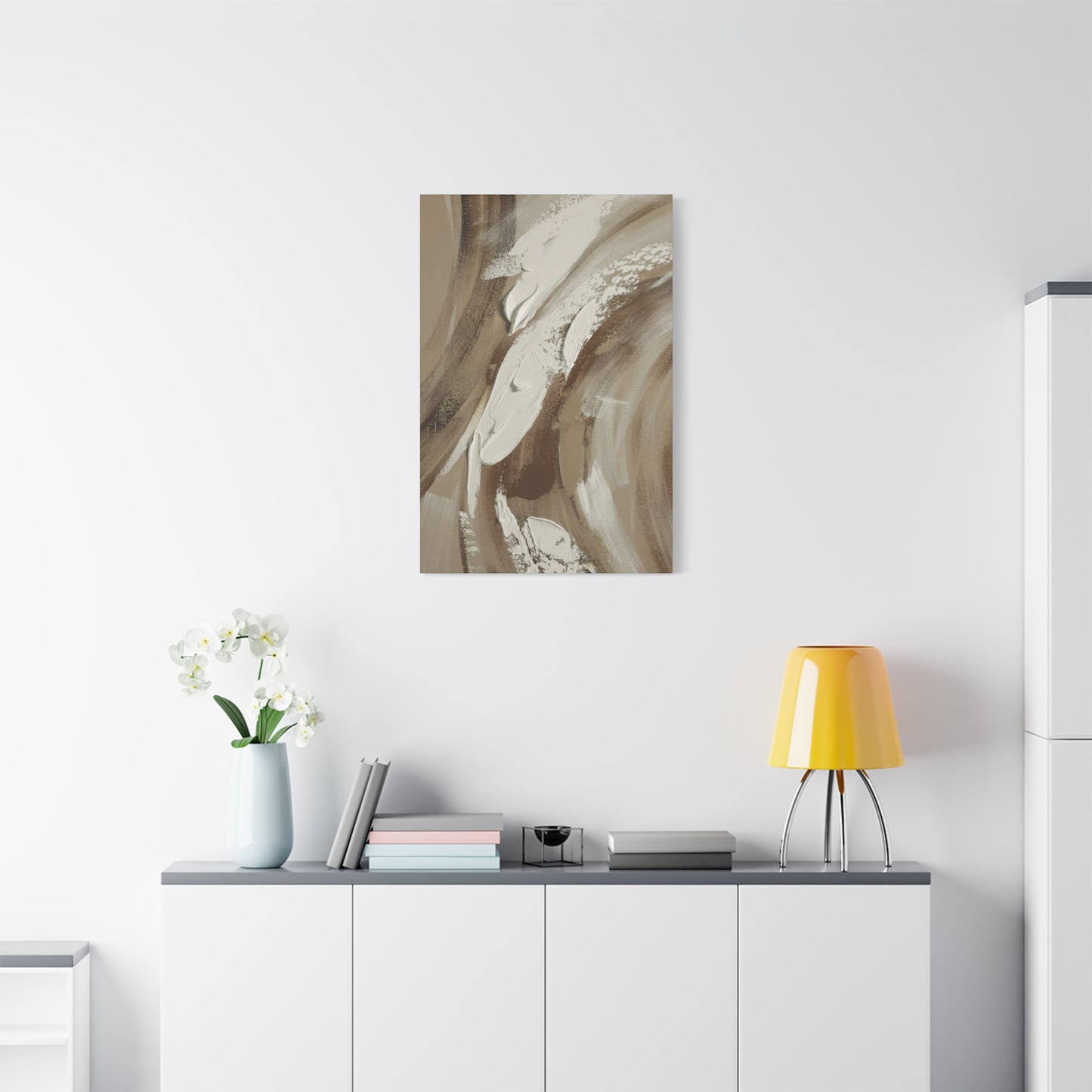 Swirling Abstract Earthy Wall Art & Canvas Prints