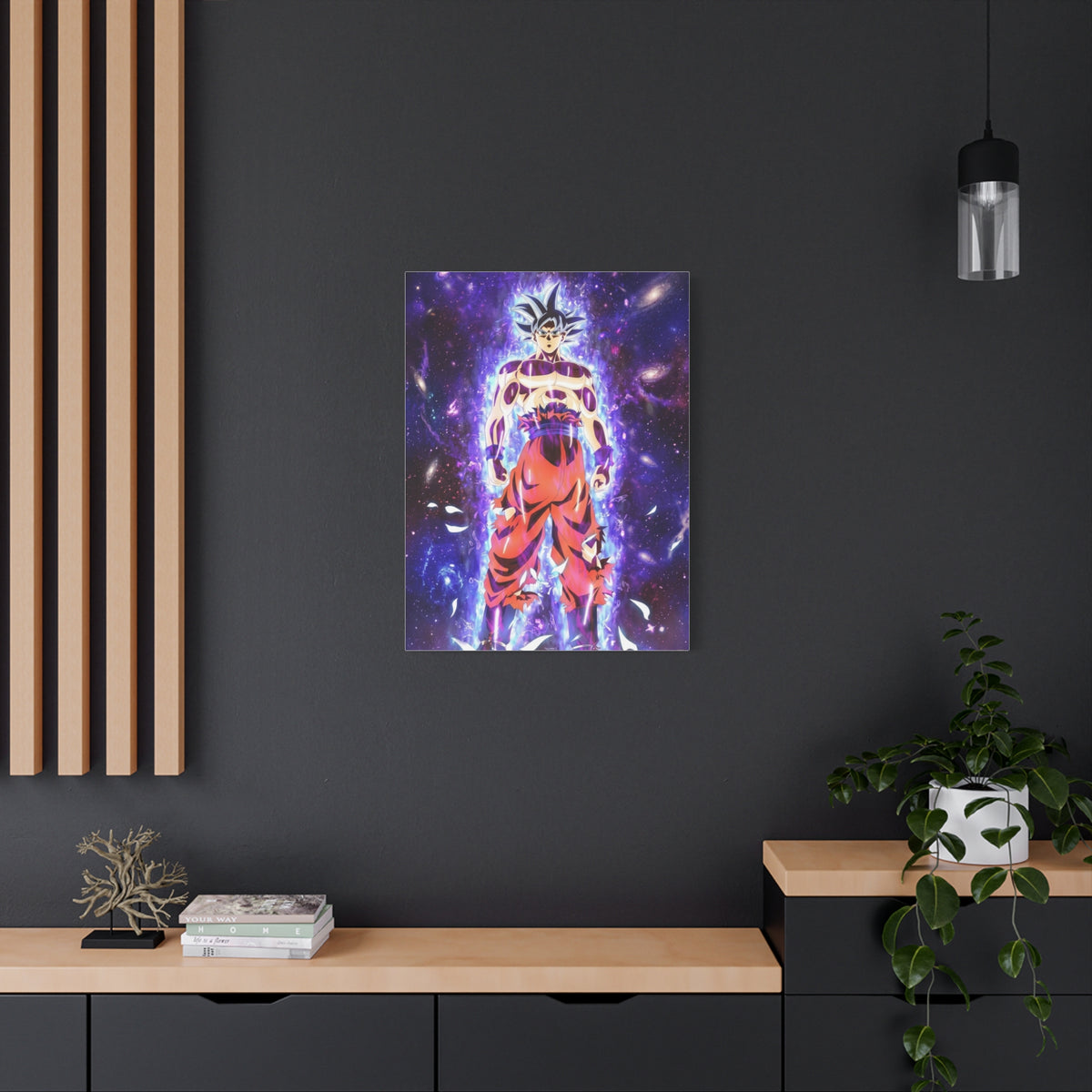 Dragon Ball Z Perfected Ultra Instinct Goku Poster Wall Art & Canvas Print
