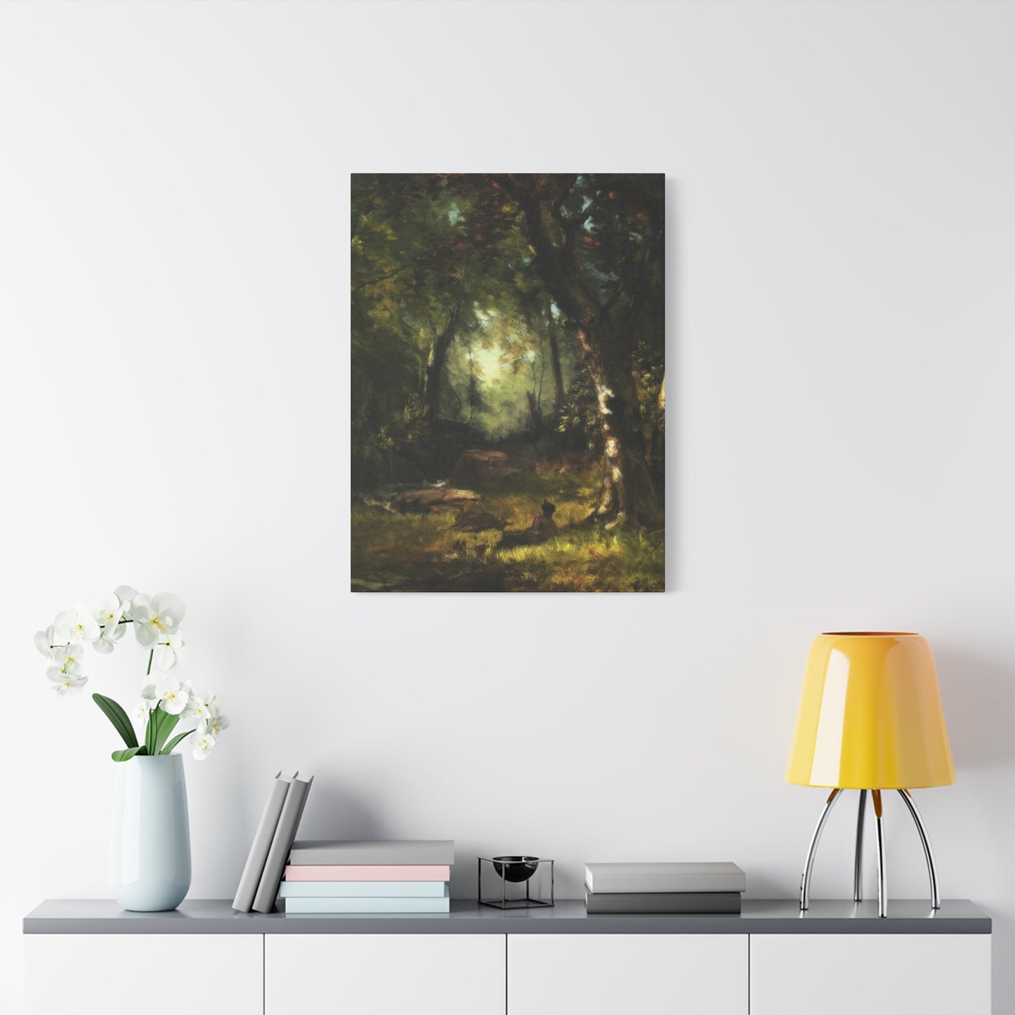 The Huntsman George Inness Wall Art & Canvas Prints
