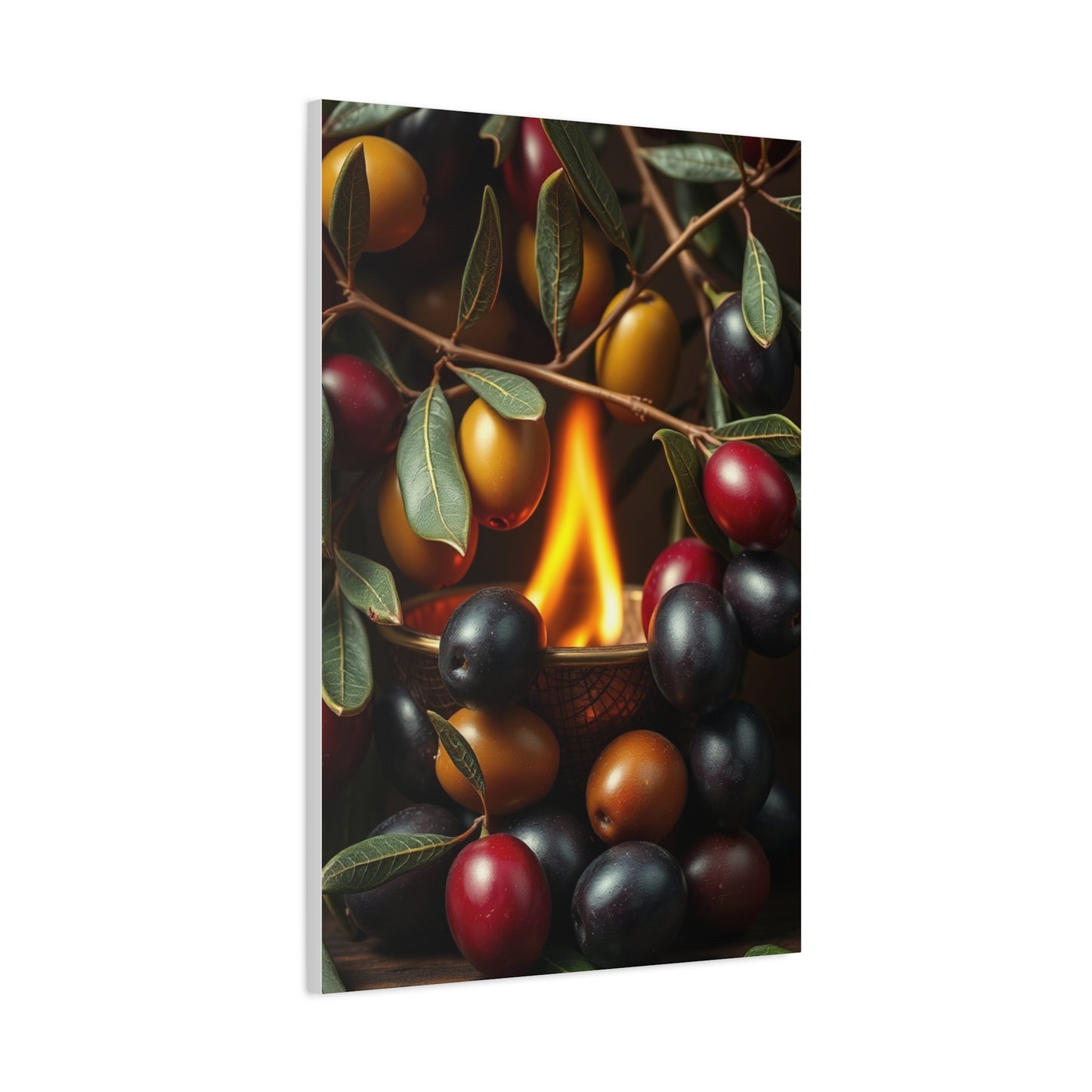 Verdant Elegance Canvas