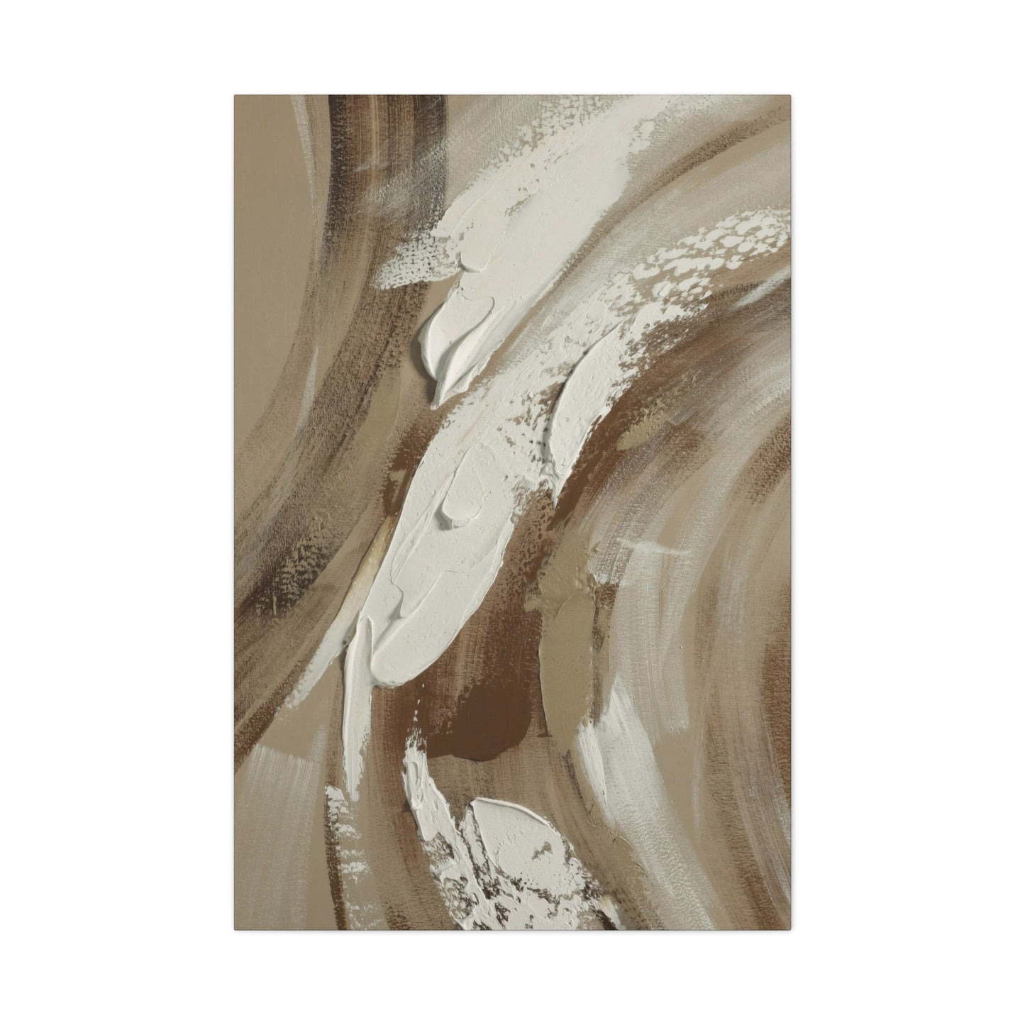 Swirling Abstract Earthy Wall Art & Canvas Prints