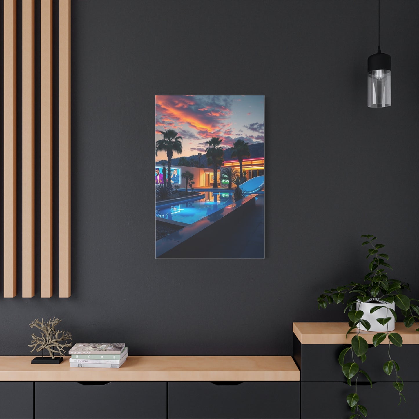 Masterpiece Palm Springs Art Vision Wall Art & Canvas Print
