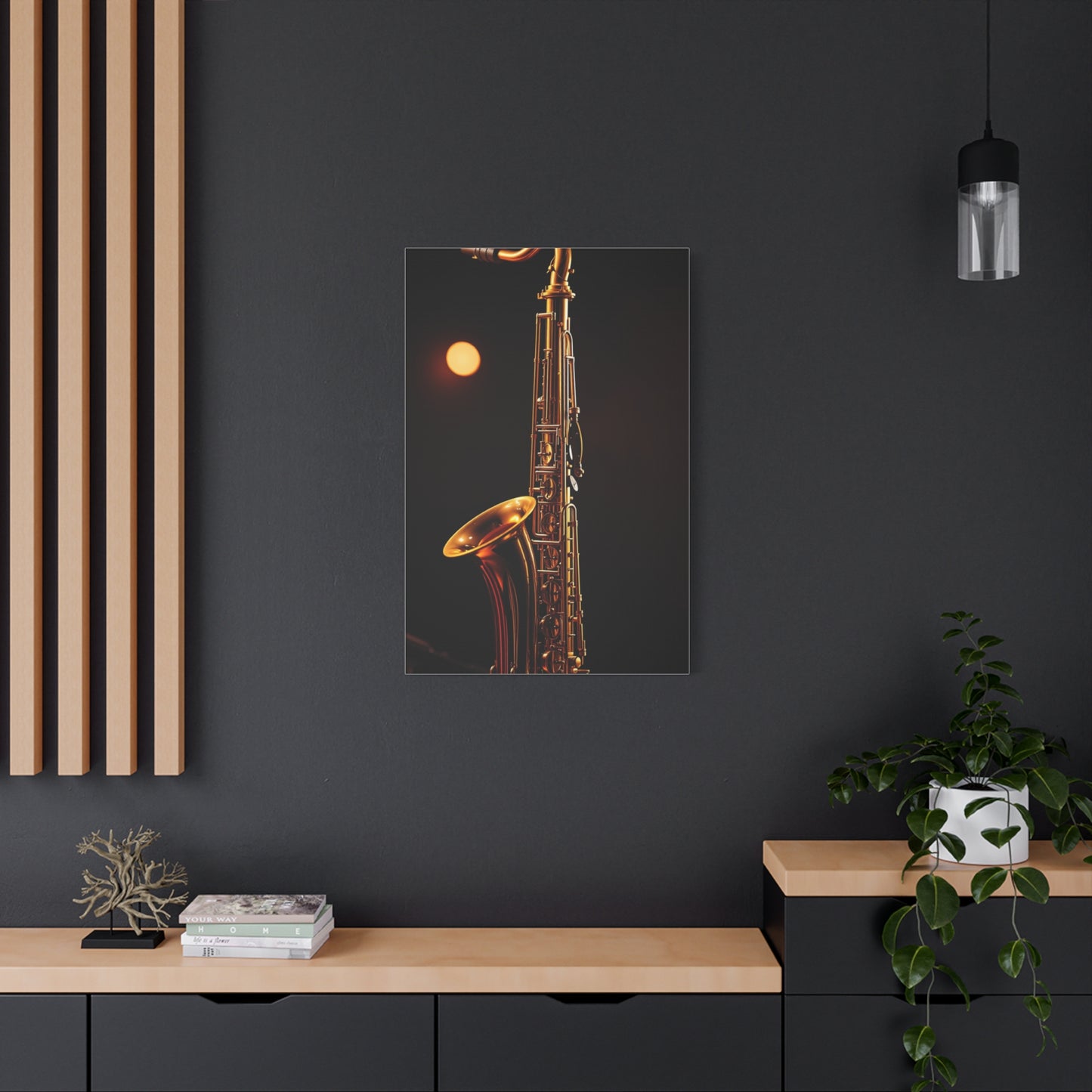 Saxophone Art Luxury Canvas Wall Art & Canvas Print