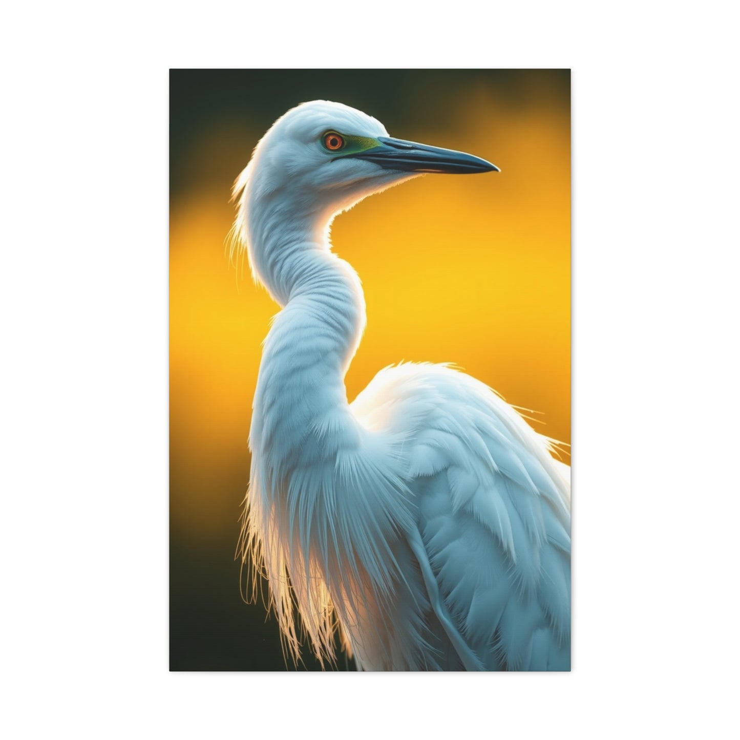 Egret Art Luxury Canvas Wall Art & Canvas Print