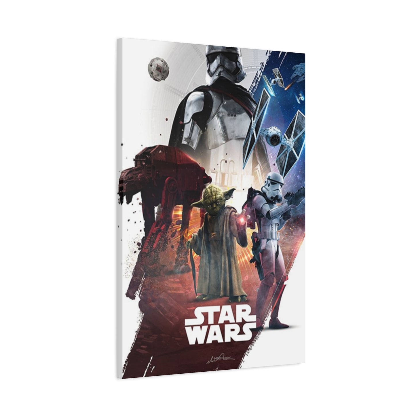 The Star War Poster Wall Art & Canvas Prints