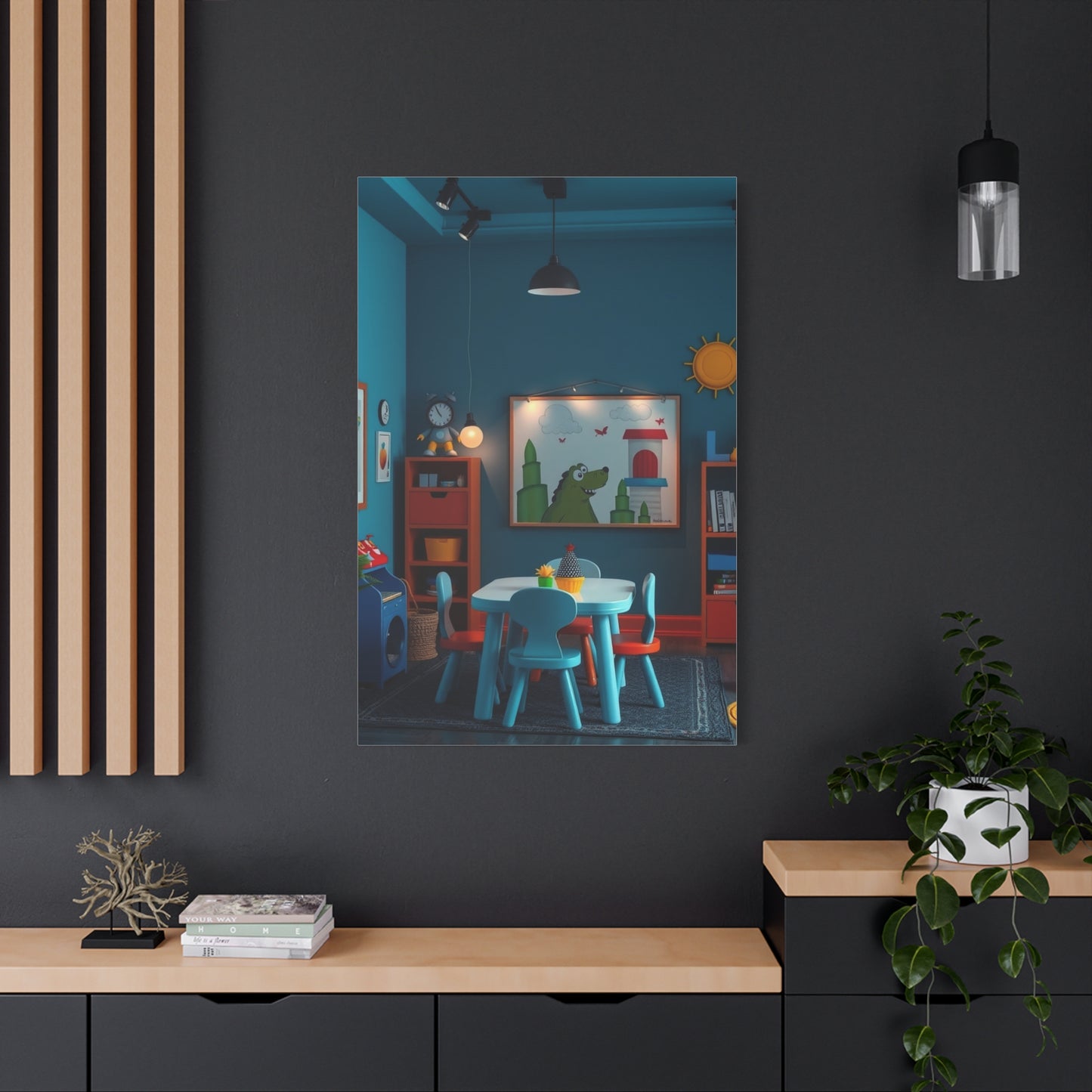 Vision Kids Playroom Art Art Wall Art & Canvas Print