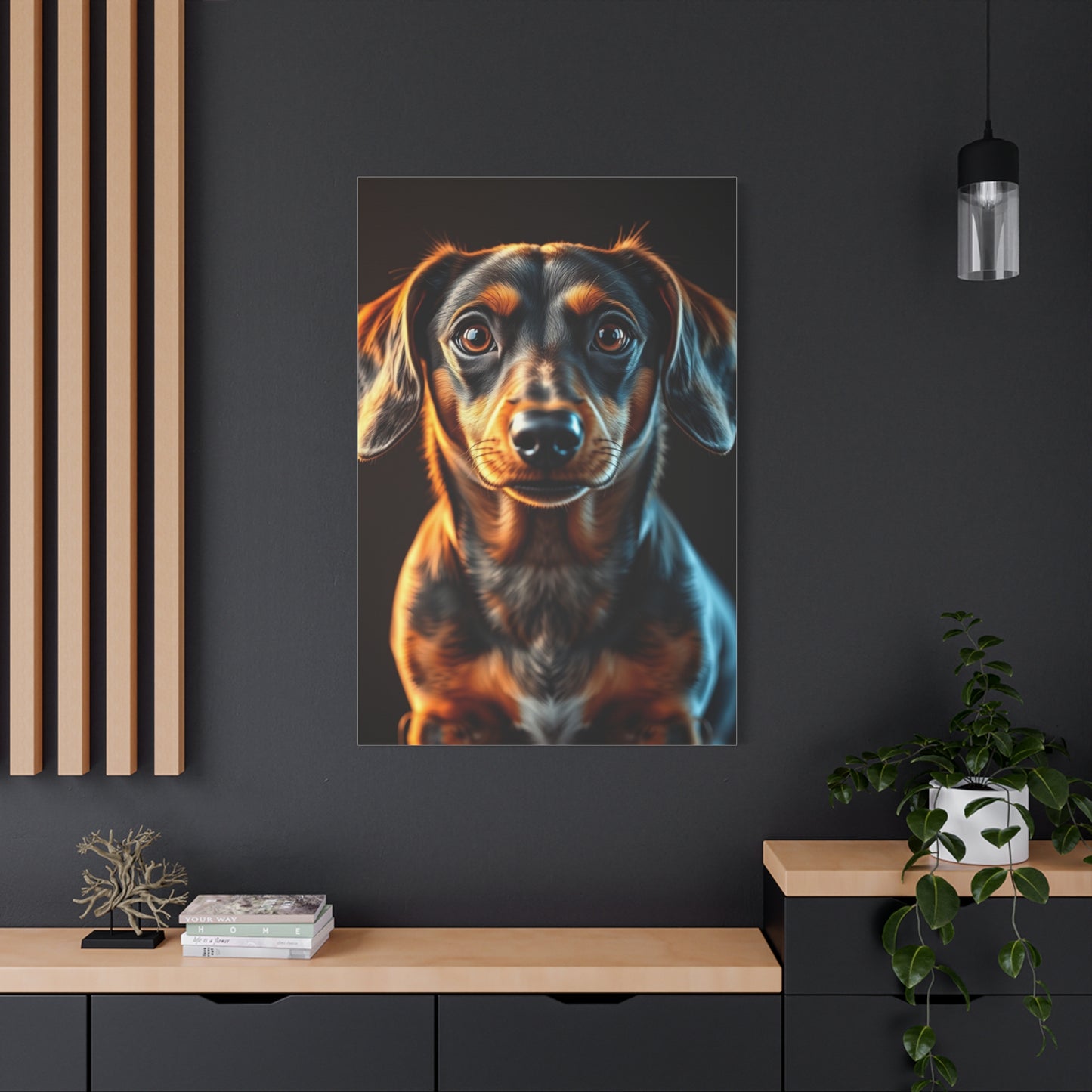 Masterpiece Dachshund Art Vision Wall Art & Canvas Print