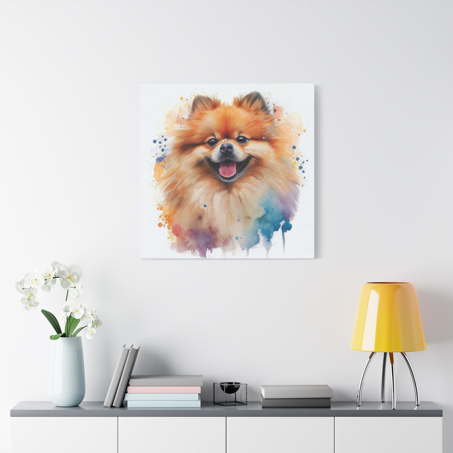 Pomeranian Dog Wall Art & Canvas Prints