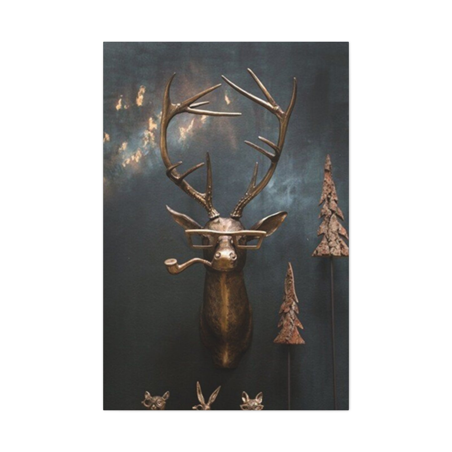 Cool Savage Reindeer Wall Art & Canvas Prints