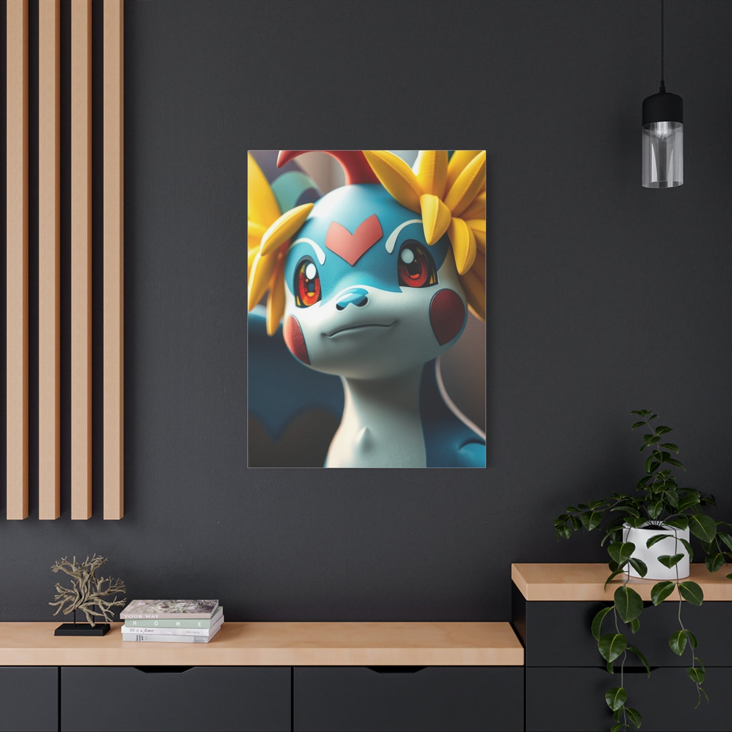 Vision Pokemon Characters Art Art Wall Art & Canvas Print