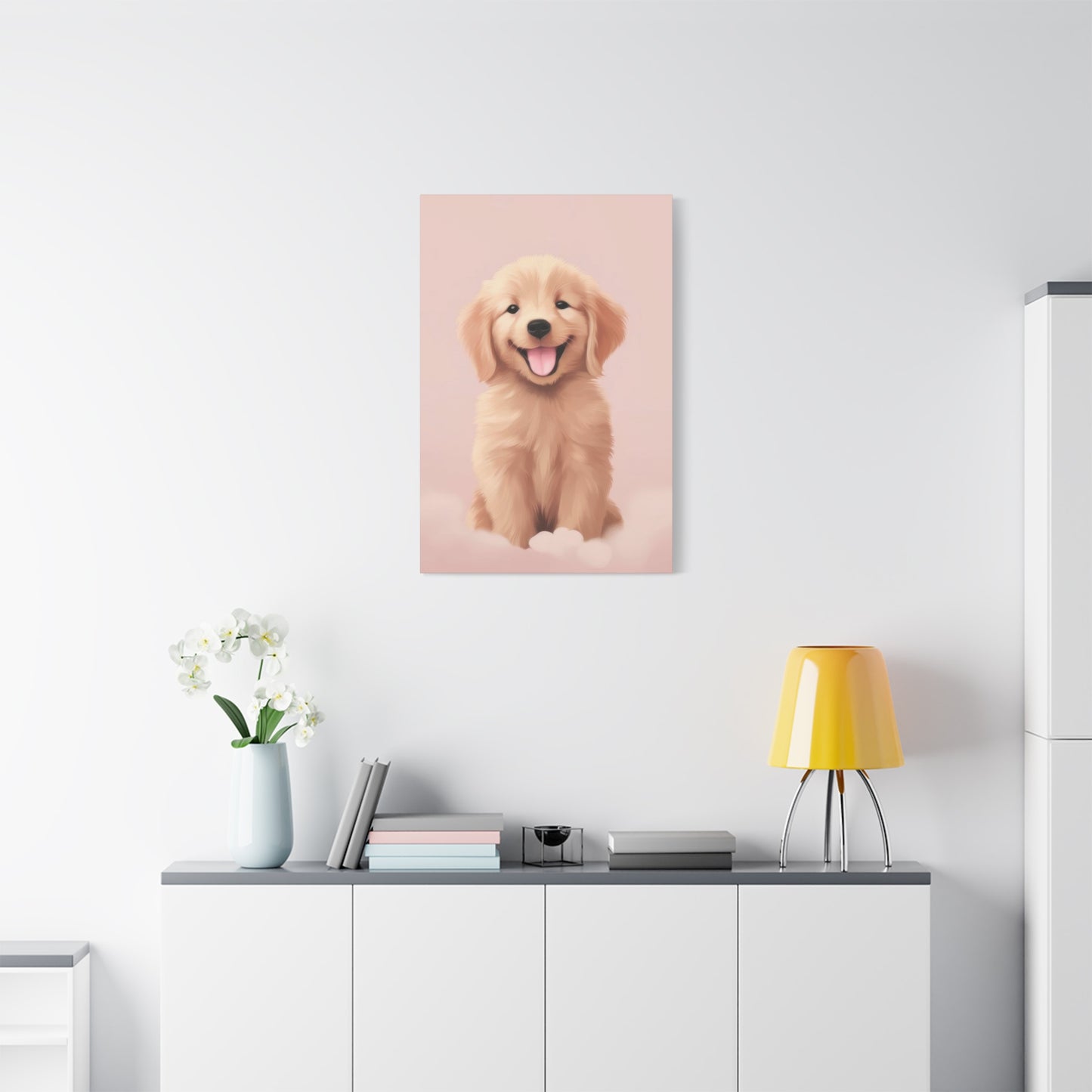 Happy Labrador Pup Wall Art & Canvas Prints