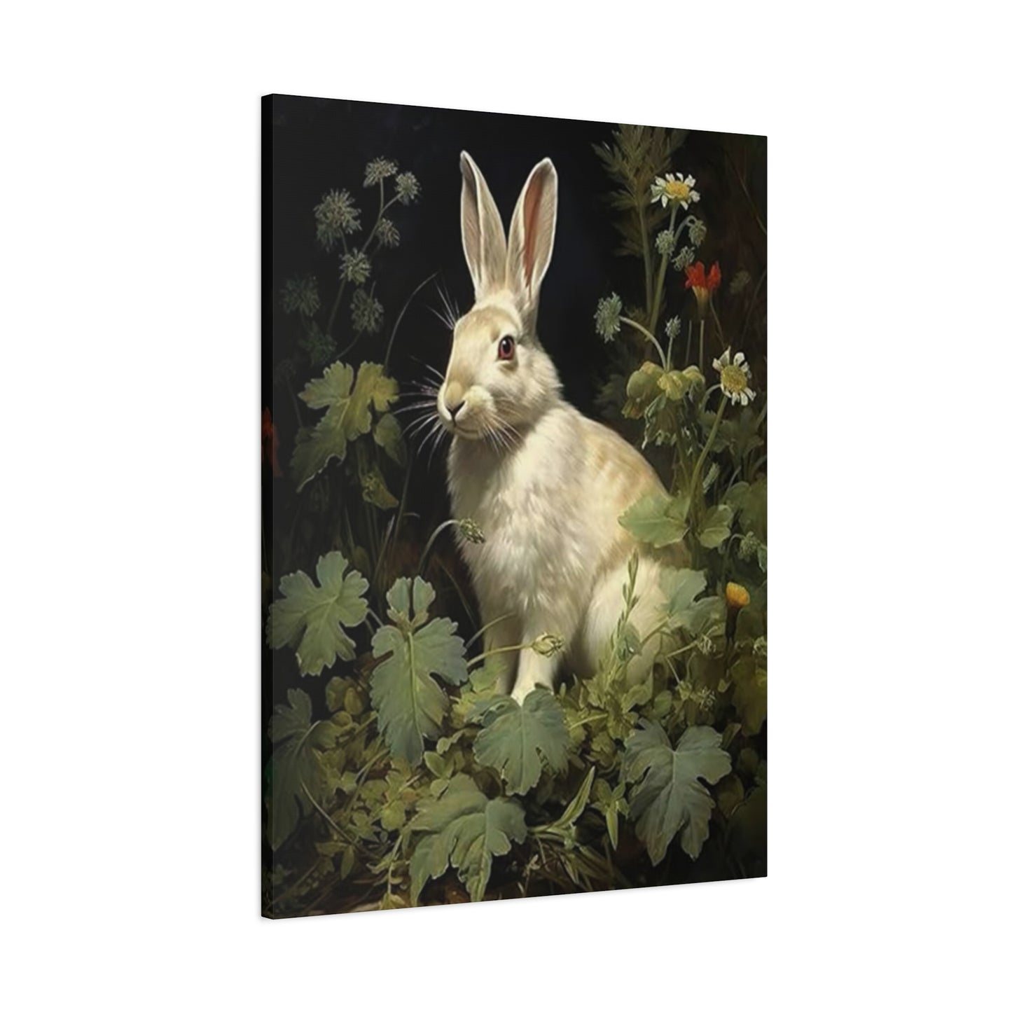 The Small White Rabbit Wall Art & Canvas Prints
