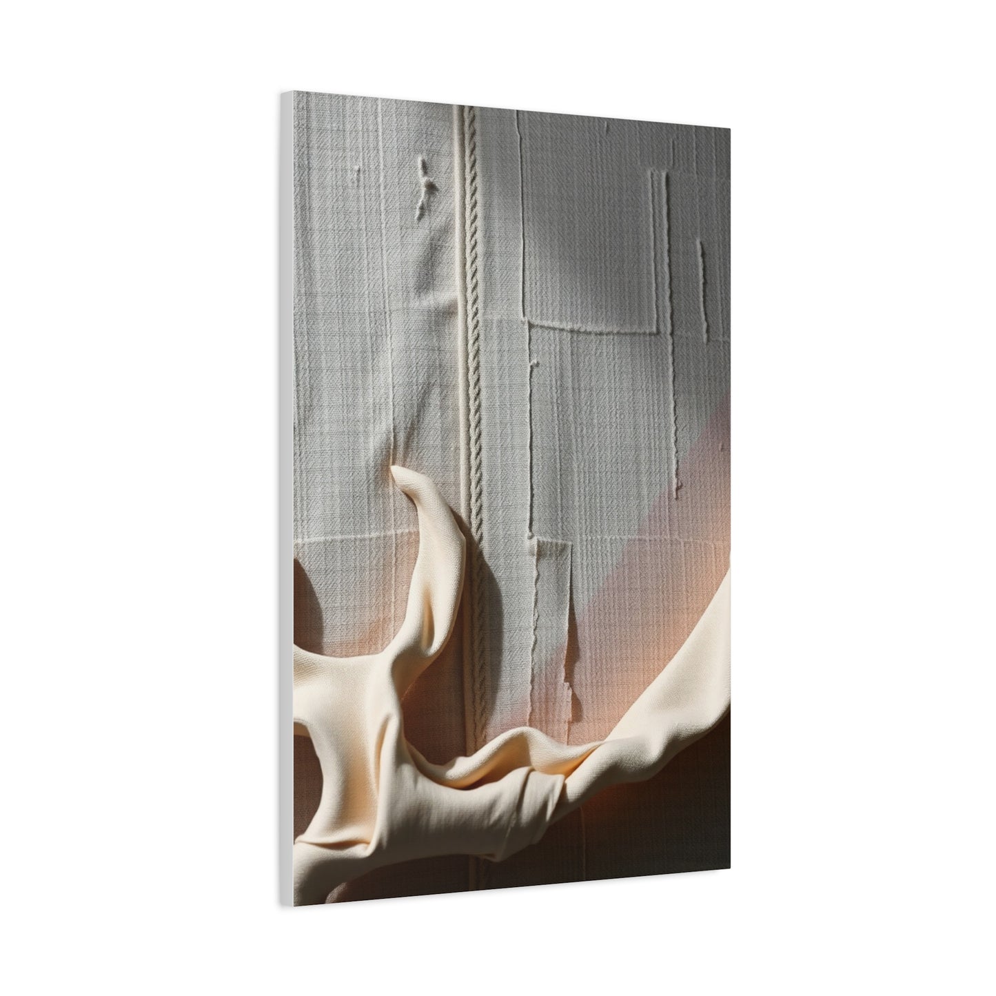 Taupe, Linen, and Gray Art Luxury Canvas Wall Art & Canvas Print