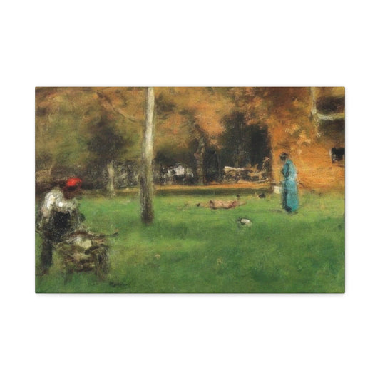 The Old Barn George Inness Wall Art & Canvas Prints