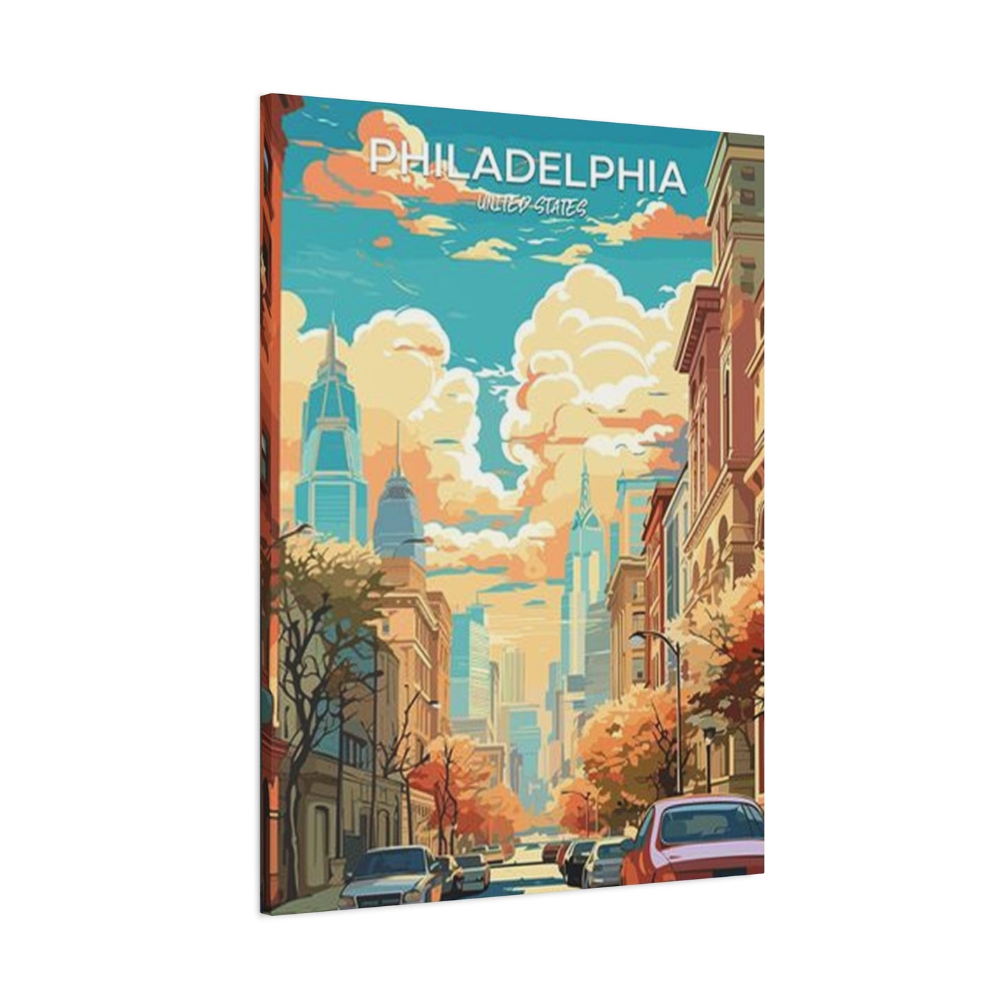 Philadelphia City Streets Wall Art & Canvas Prints