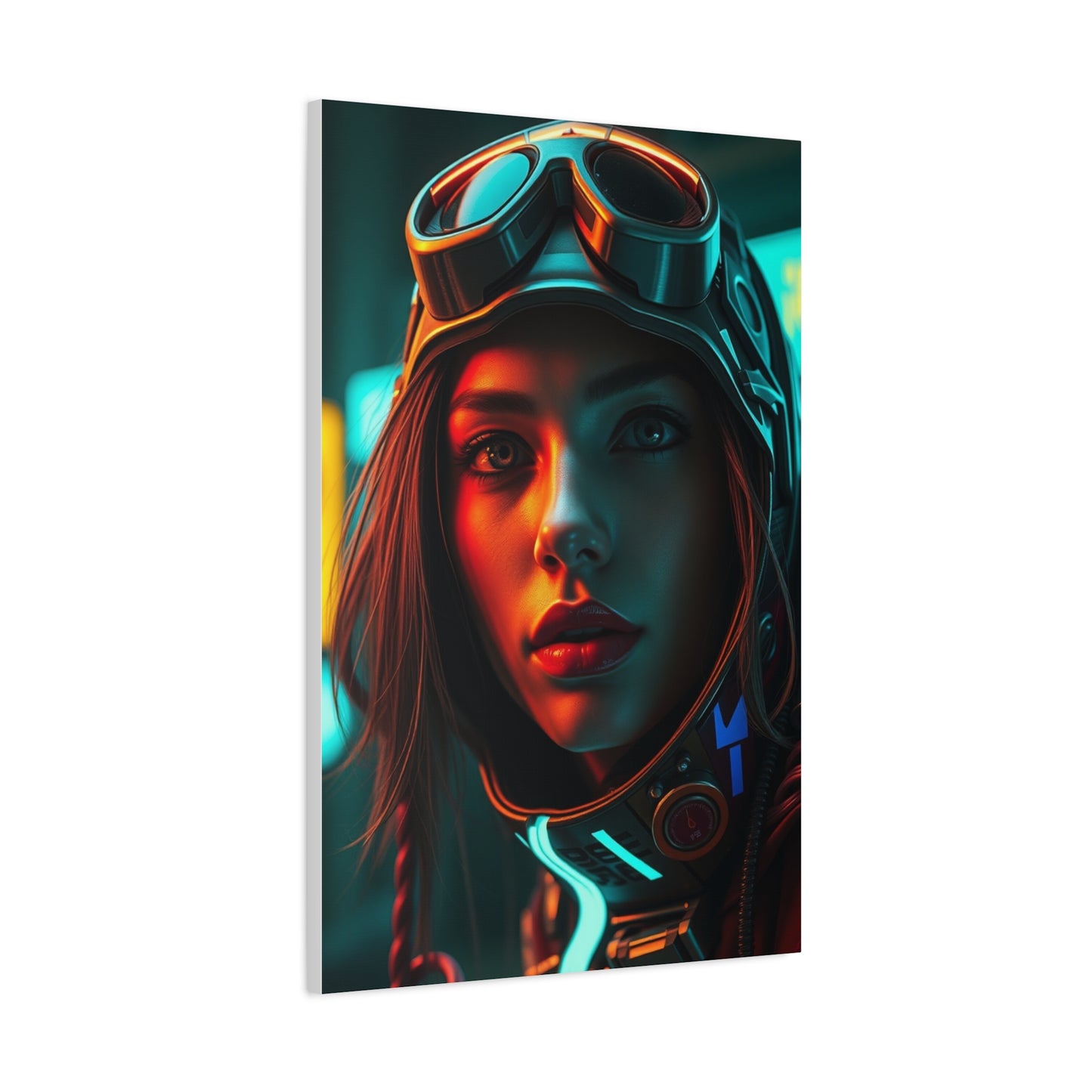 Masterpiece Cyberpunk Art Vision Wall Art & Canvas Print
