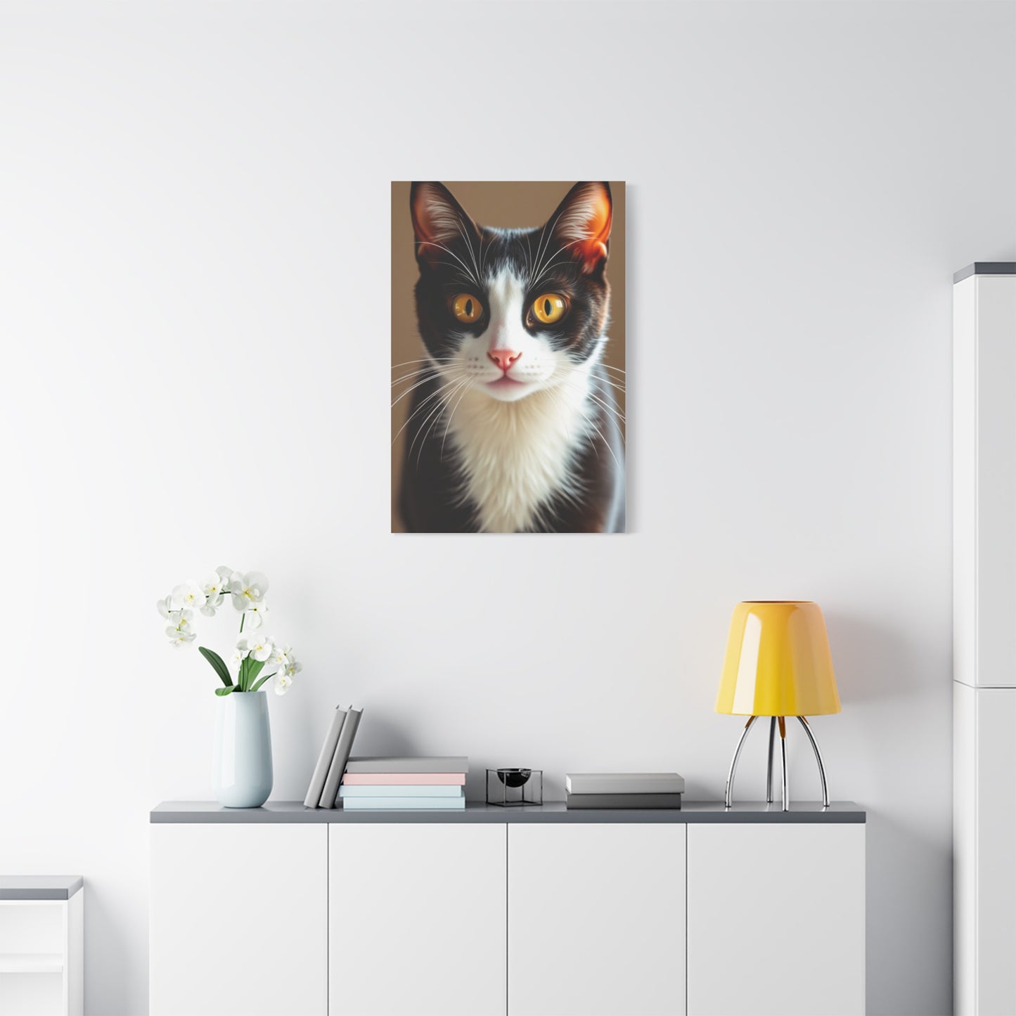 Tuxedo Cat Art Supreme Gallery Wall Art & Canvas Print
