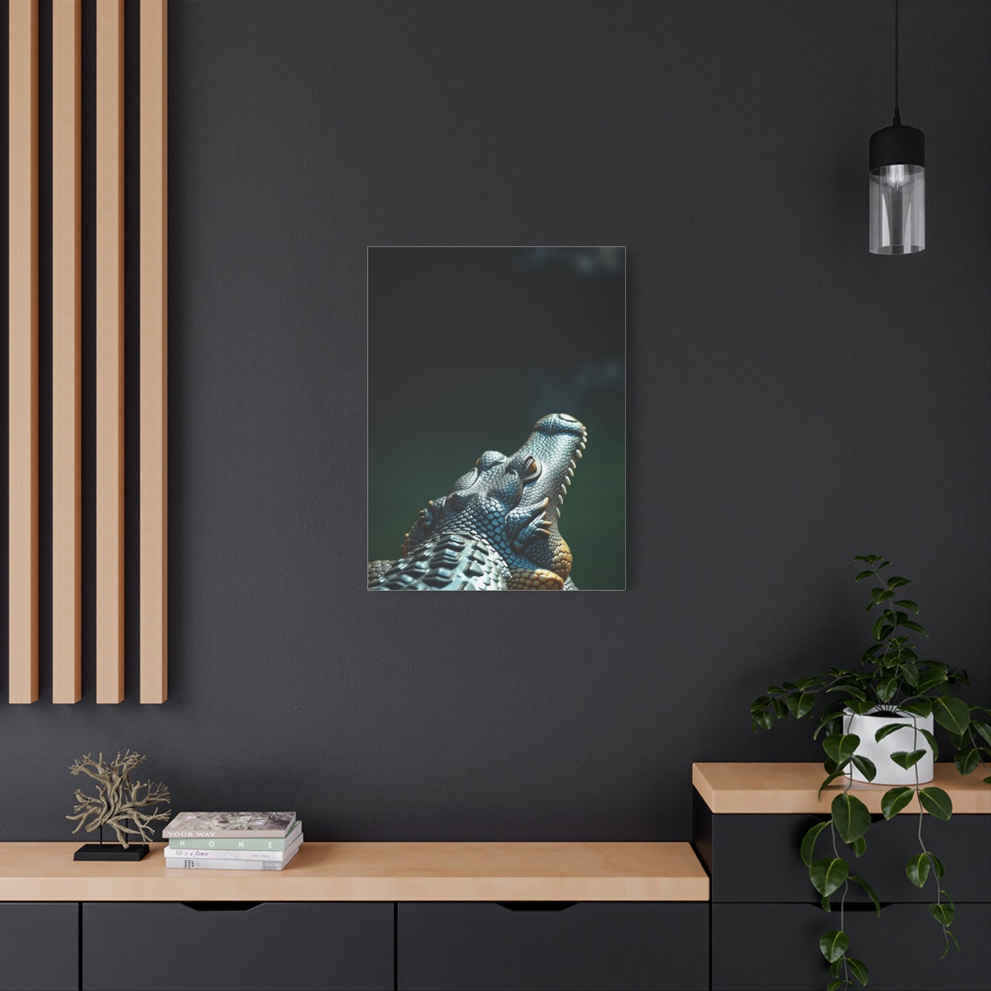 Elite Crocodile & Alligator Art Vision Wall Art & Canvas Print