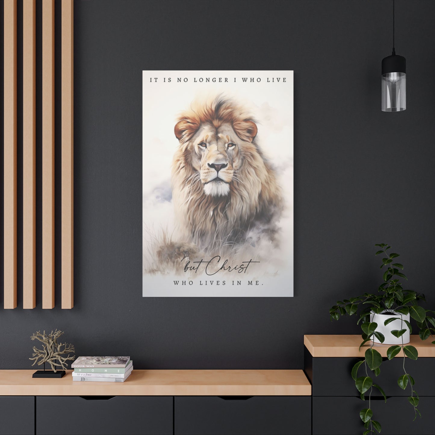 It Is No Longer I Who Live Wall Art & Canvas Prints