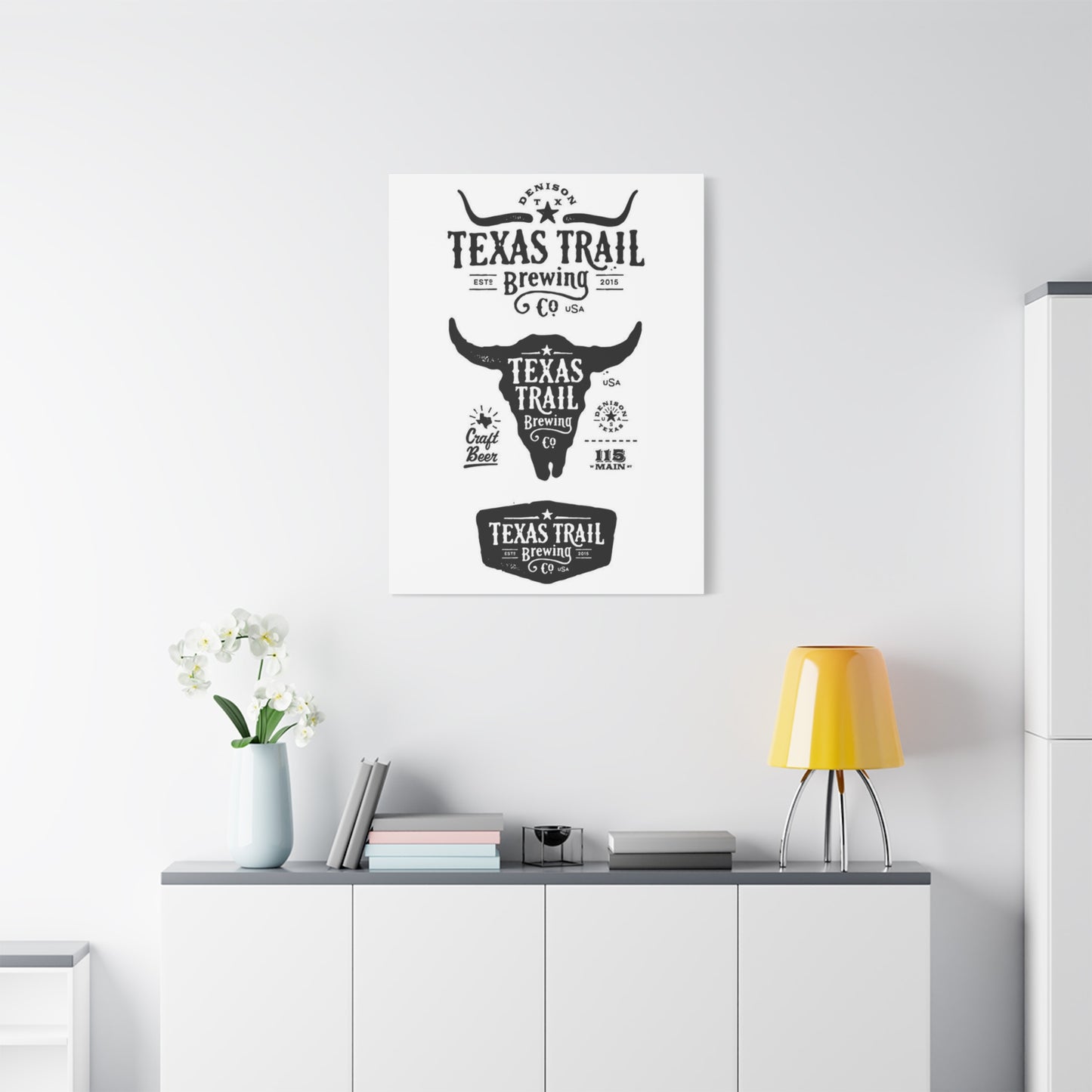 Texas Trail Brewing Co. Poster Wall Art & Canvas Prints