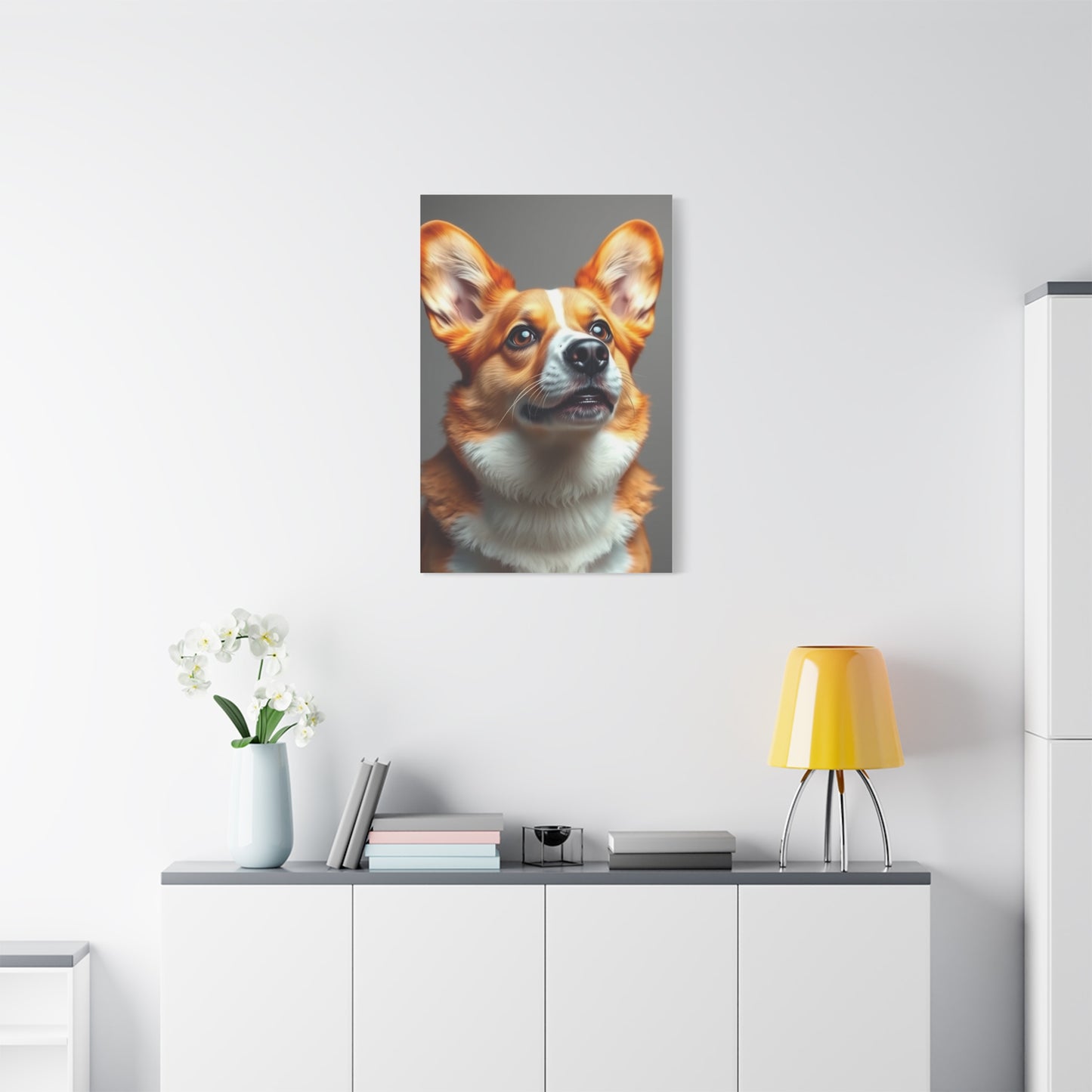 Corgi Dog Art Supreme Gallery Wall Art & Canvas Print