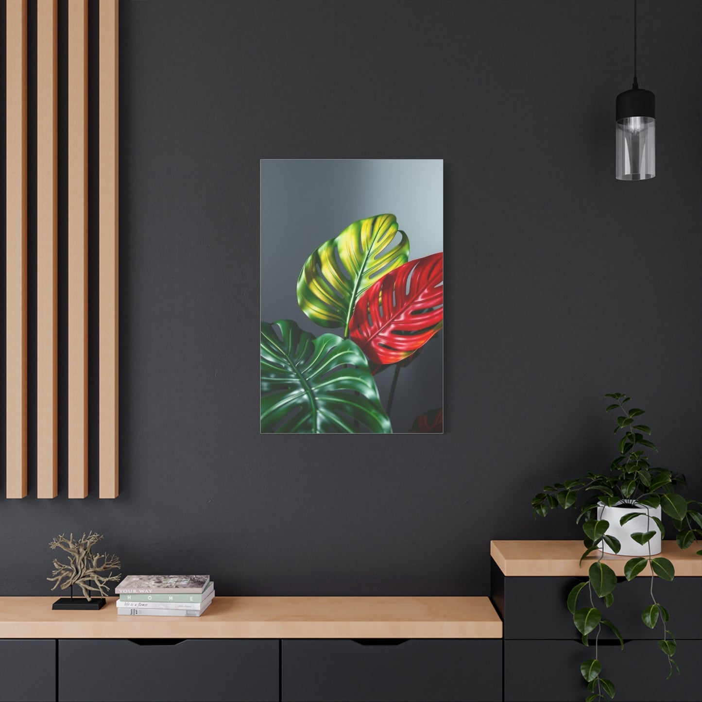 Elite Monstera Plant Art Vision Wall Art & Canvas Print