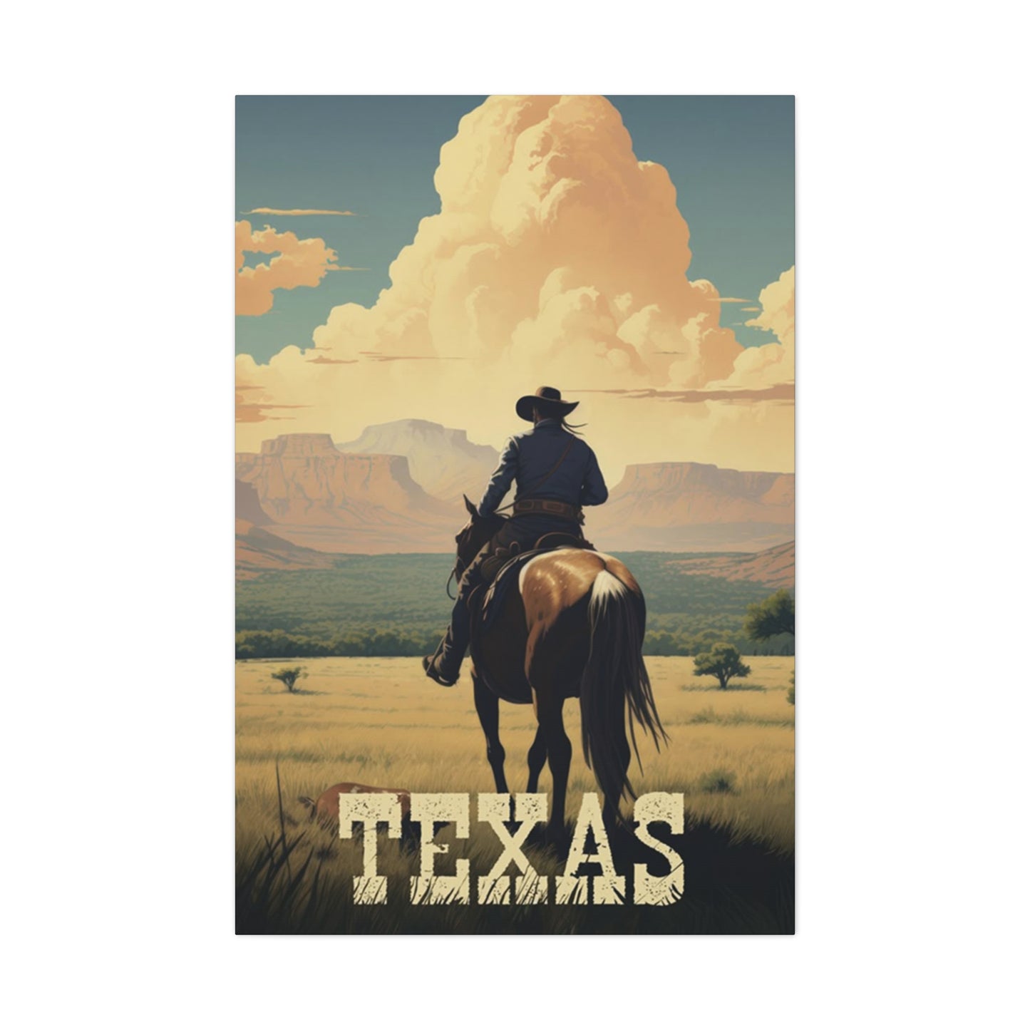 Cowboys Portrait Wall Art & Canvas Prints