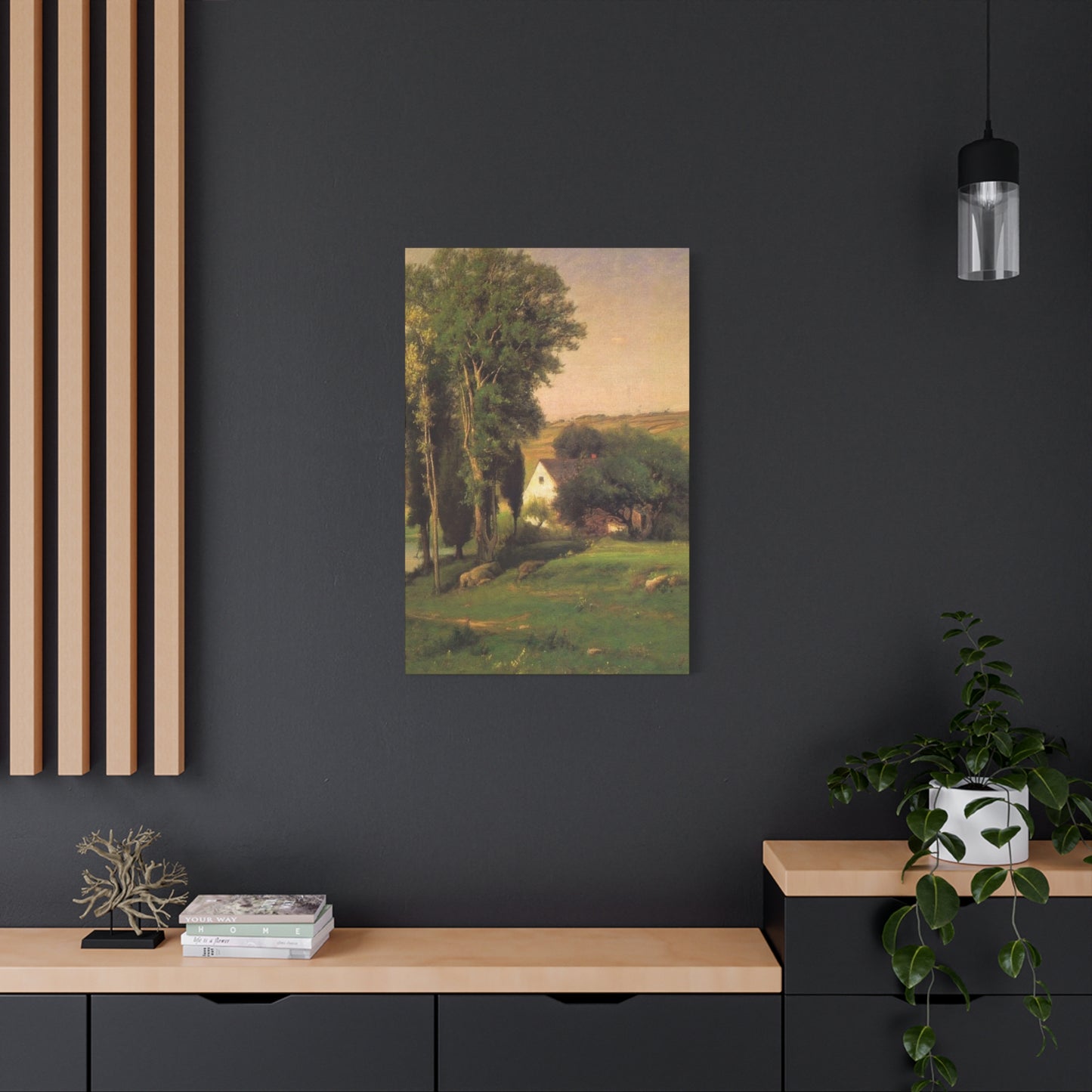 Old Homestead George Inness Wall Art & Canvas Prints