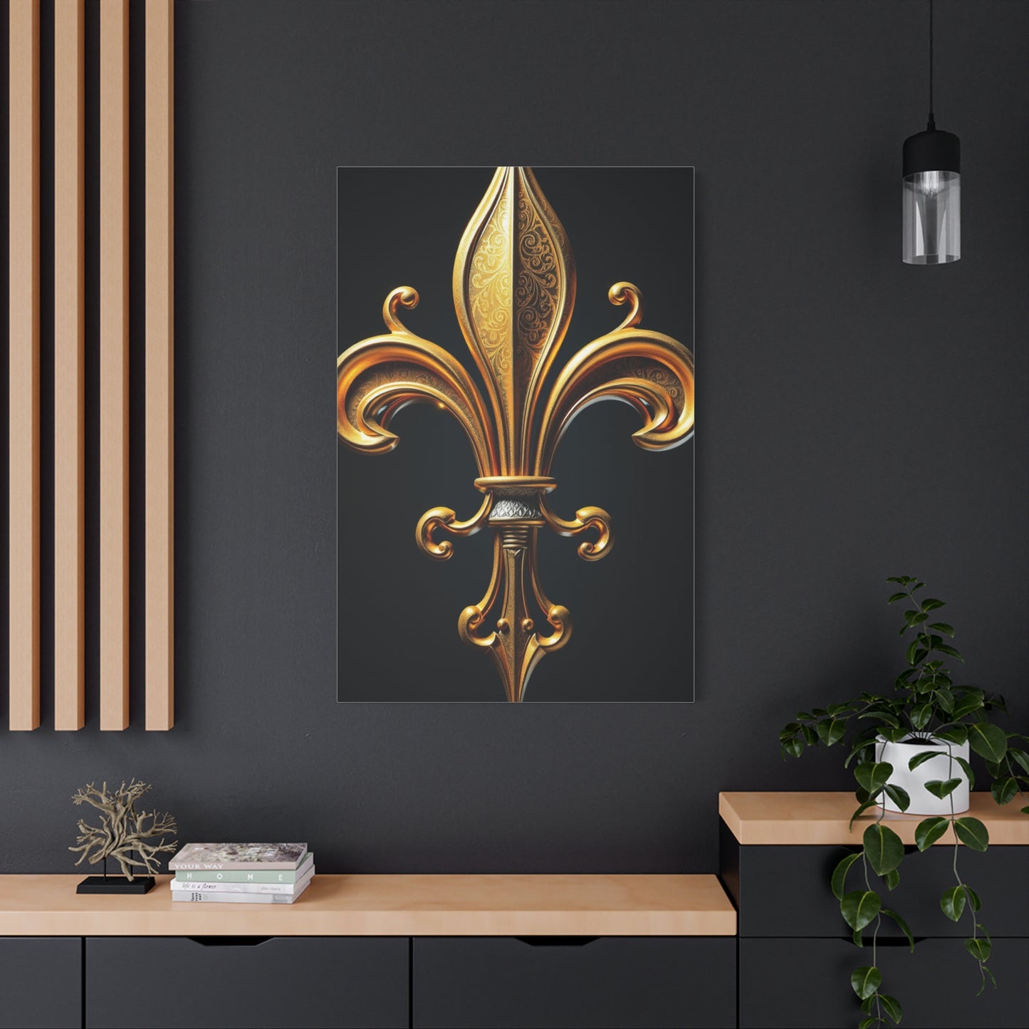 Supreme Fleur-de-Lis Art Collection Wall Art & Canvas Print
