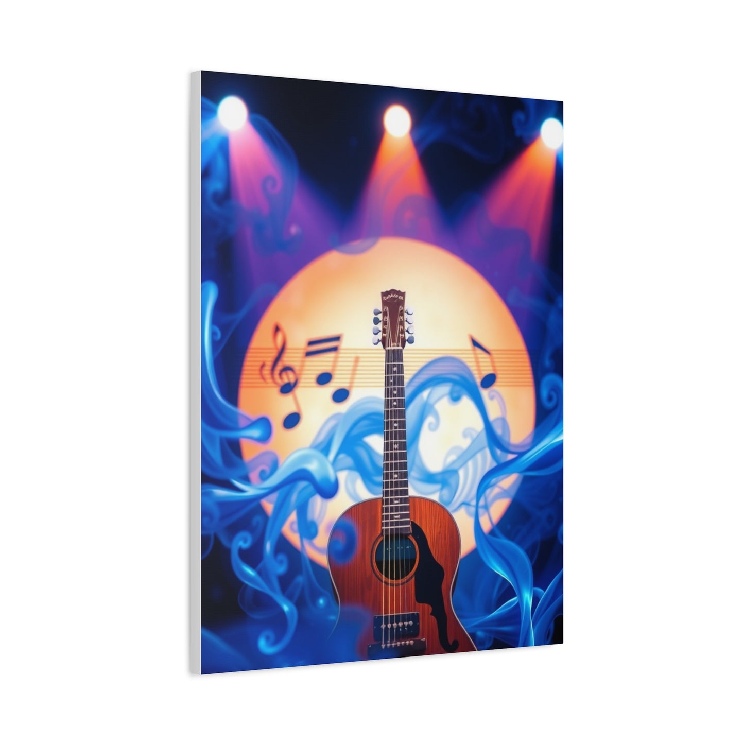 Blue Music Art Supreme Gallery Wall Art & Canvas Print