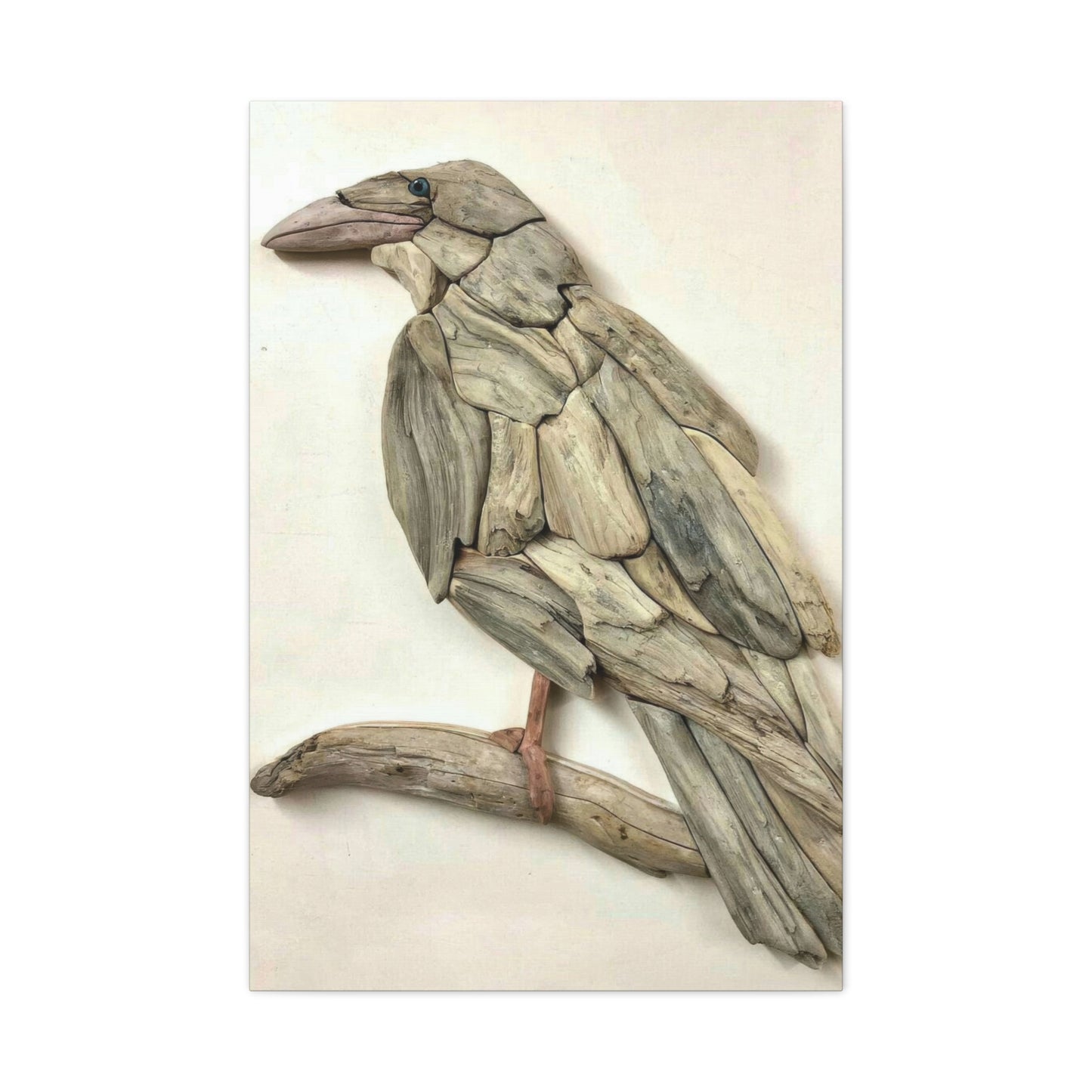 Driftwood Eagle Wall Art & Canvas Prints