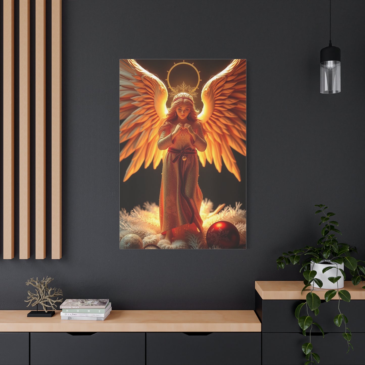 Elite Christmas Angel Art Vision Wall Art & Canvas Print