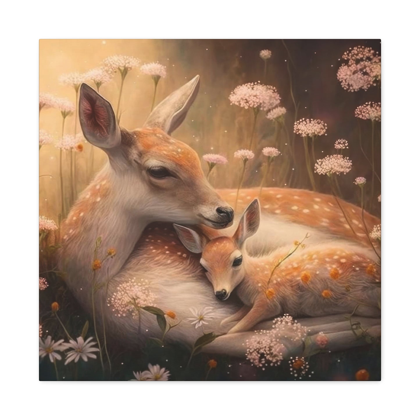 Deer Baby Softlight Wall Art & Canvas Prints