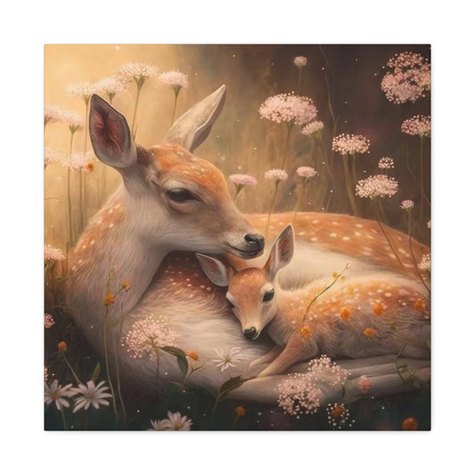 Deer Baby Softlight Wall Art & Canvas Prints
