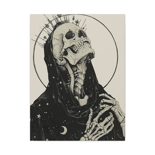 Covered Skeleton Cloth Poster Wall Art & Canvas Prints