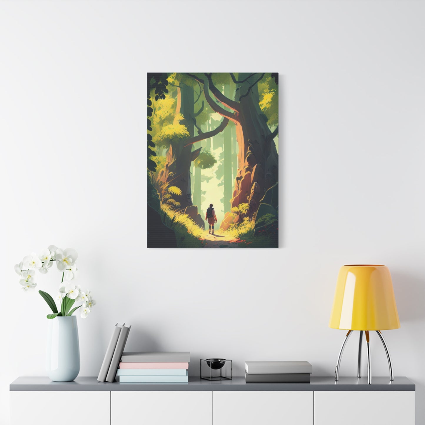 Treading Through Forest Wall Art & Canvas Prints
