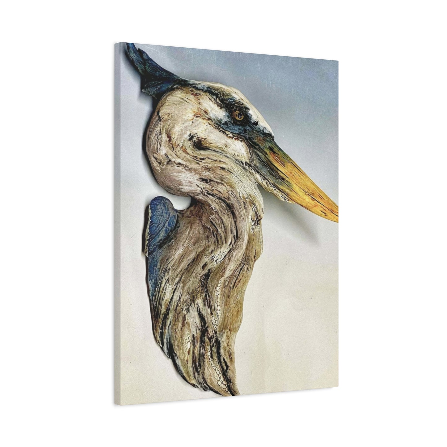 Driftwood Crane 2 Wall Art & Canvas Prints