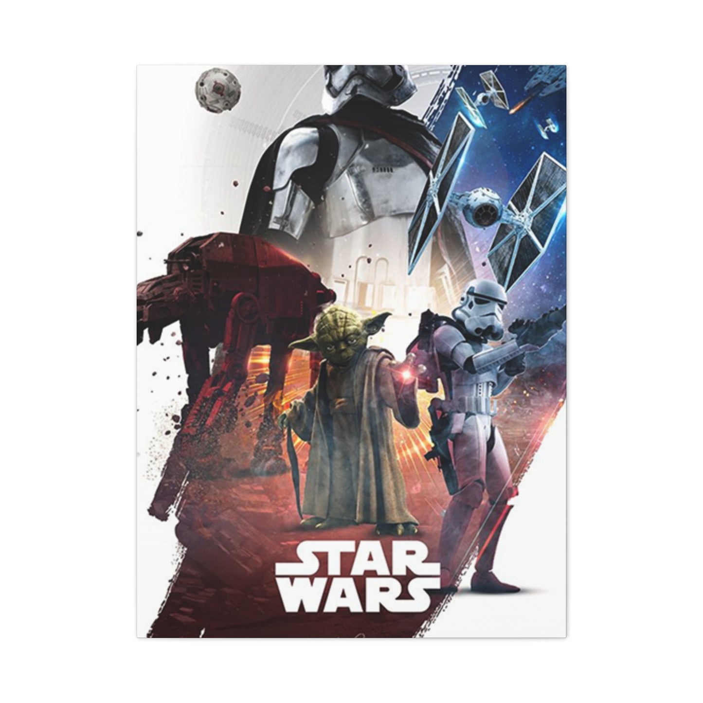 The Star War Poster Wall Art & Canvas Prints