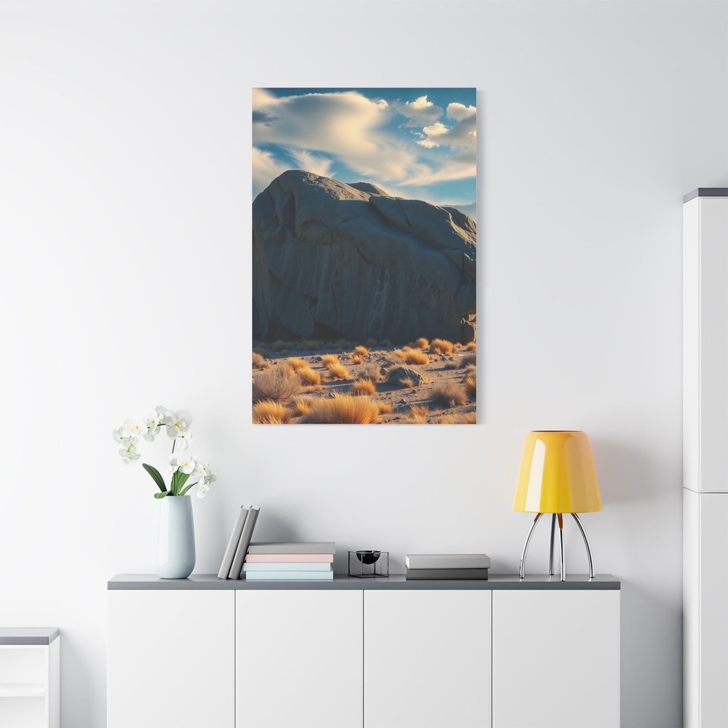 Vision Boulder Art Art Wall Art & Canvas Print