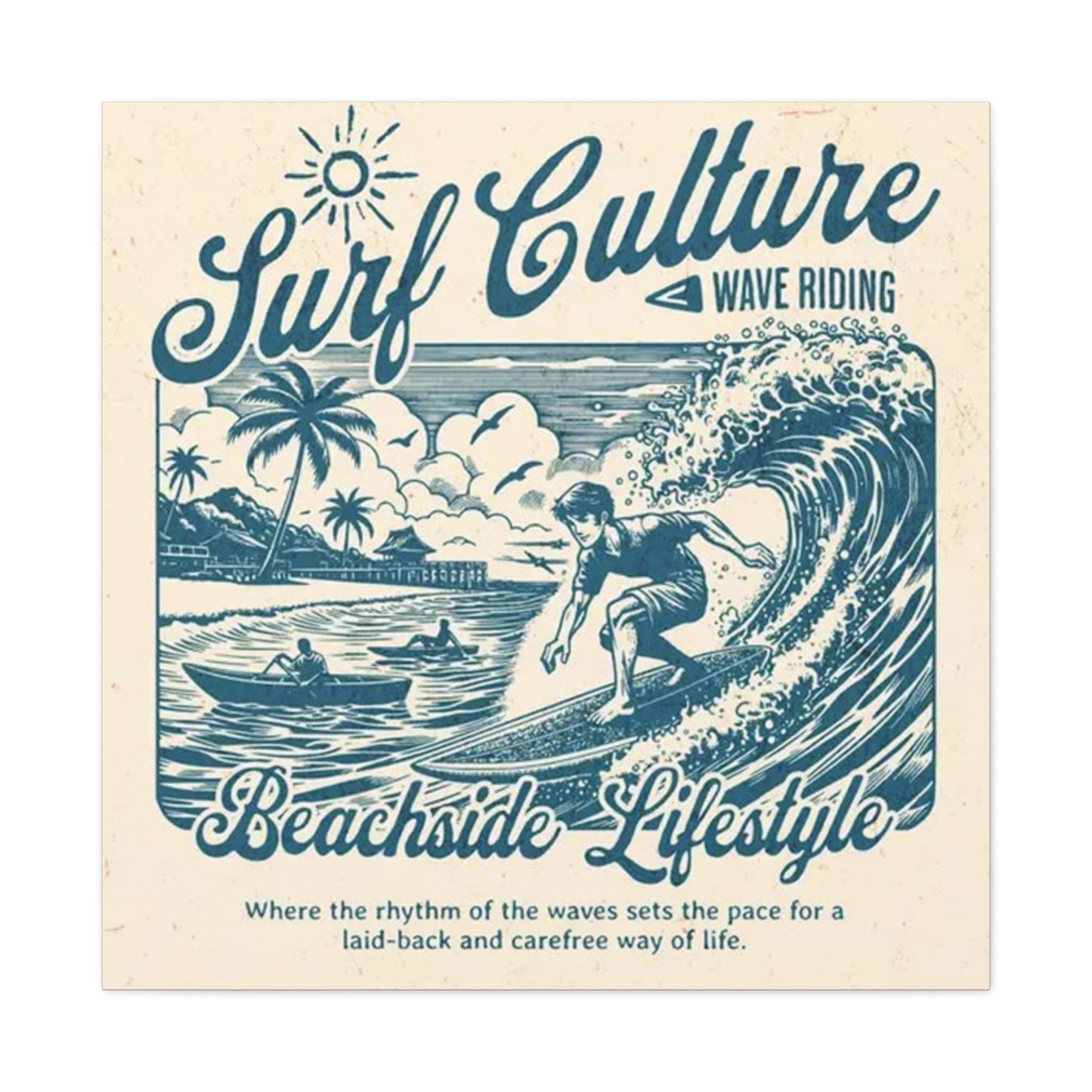 Surf Culture Poster Wall Art & Canvas Prints