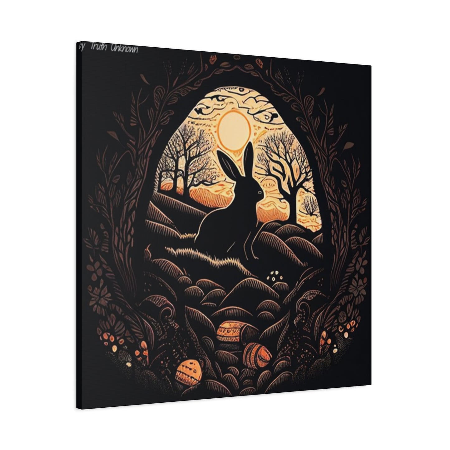 Dark Aura Rabbit Wall Art & Canvas Prints