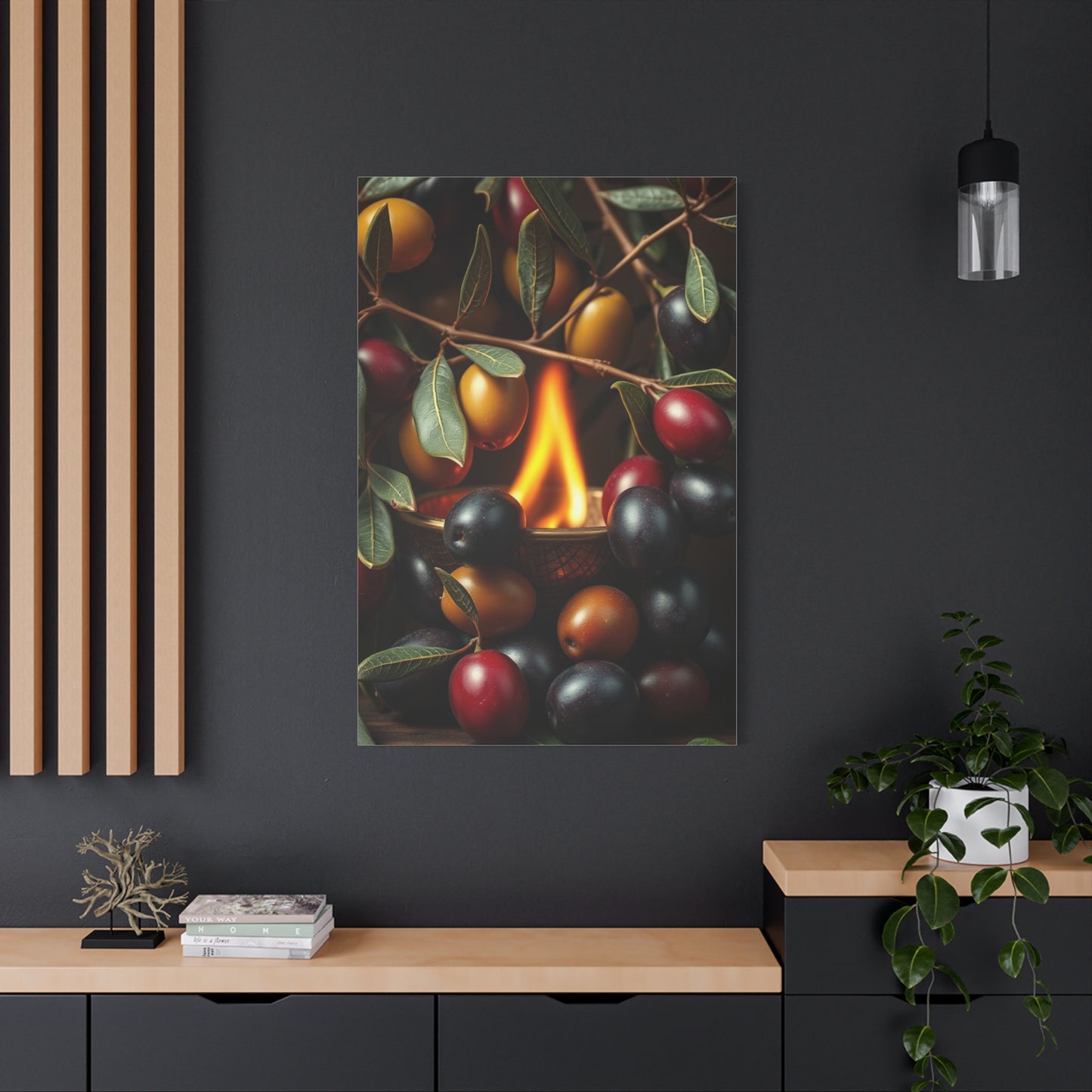 Verdant Elegance Canvas