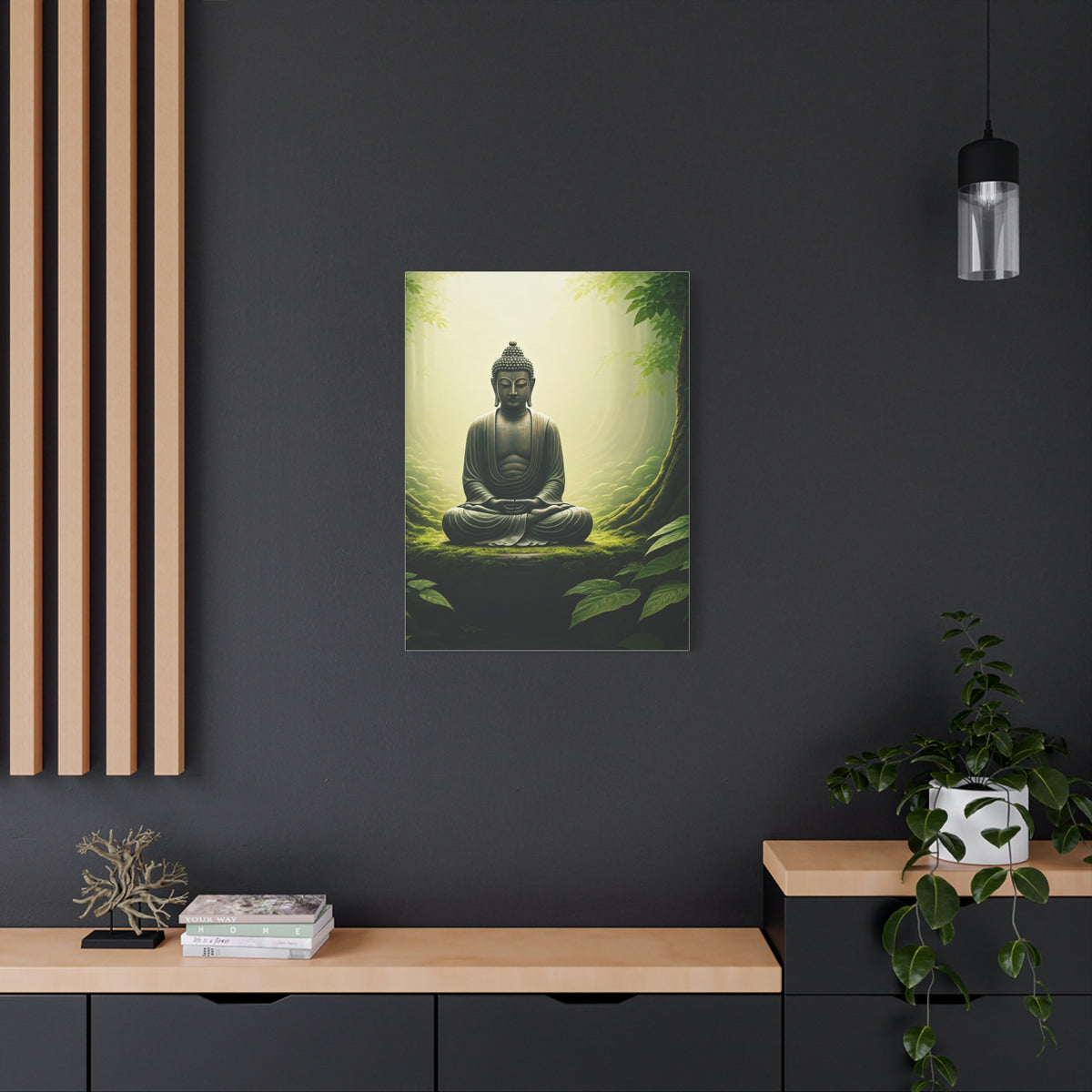 Forest Sanctuary Buddha Wall Art & Canvas Prints