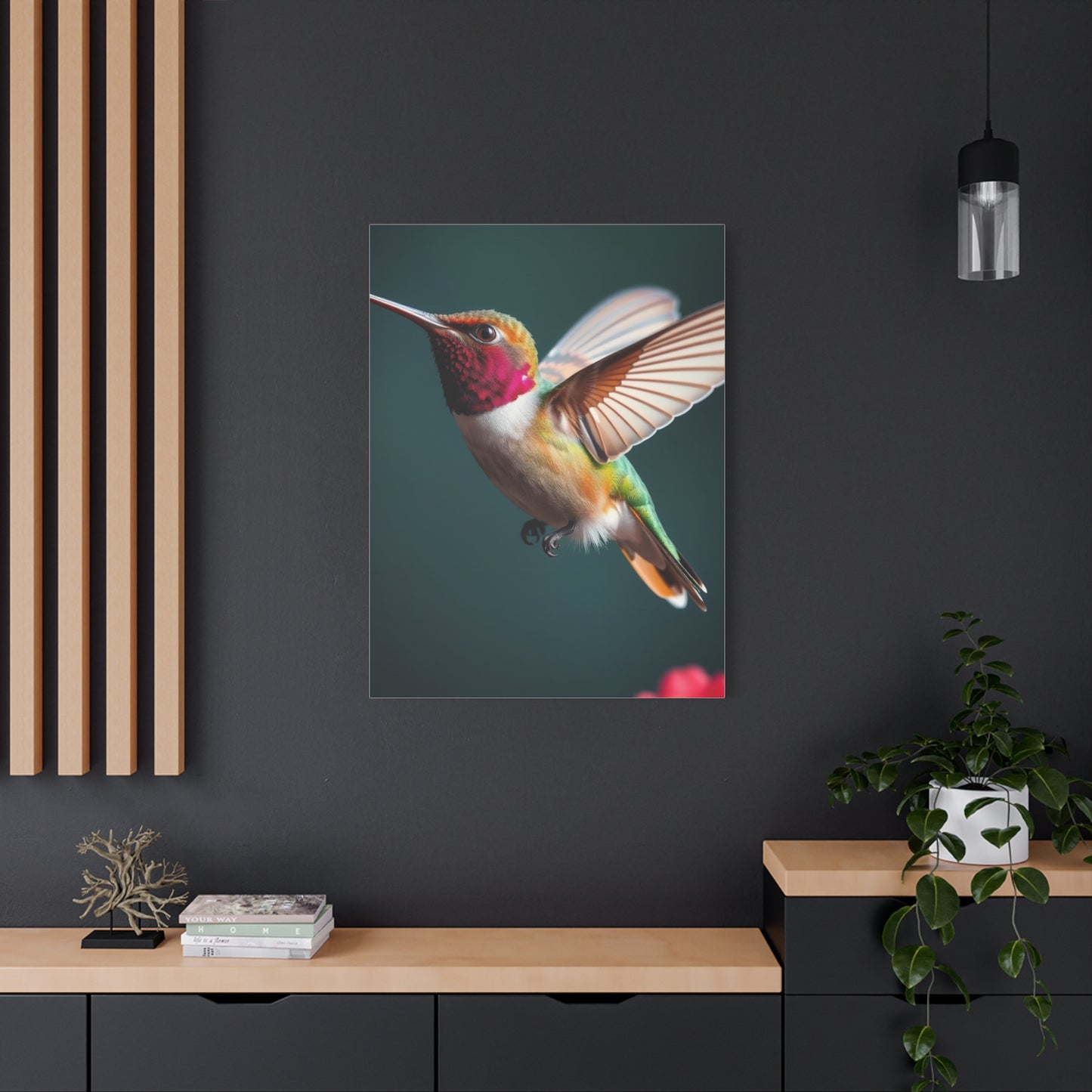 Humming Bird Art Refined Canvas Wall Art & Canvas Print