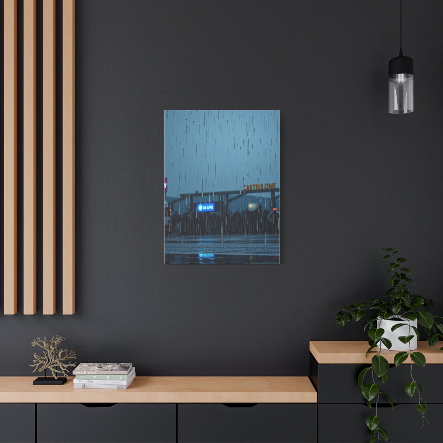Vision Rain Wall Art Art Wall Art & Canvas Print