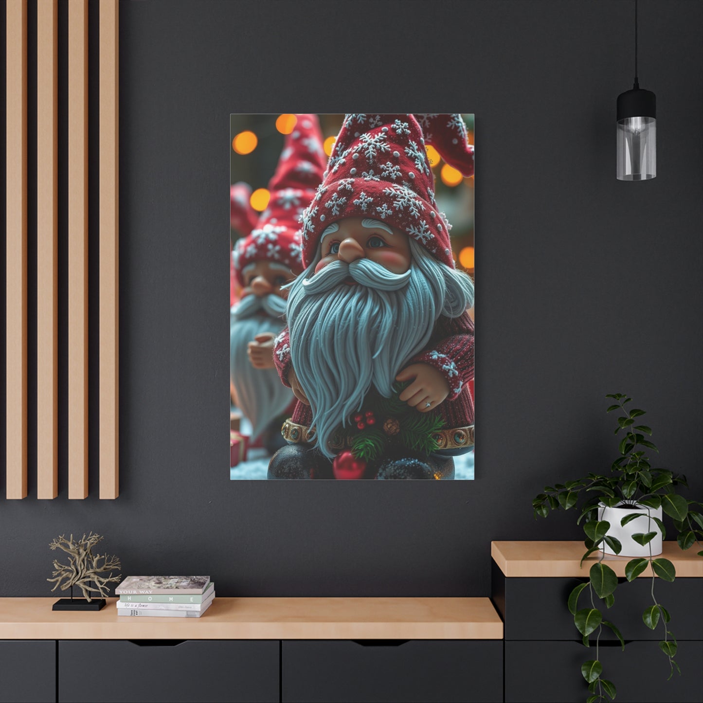 Masterpiece Christmas Gnome Art Vision Wall Art & Canvas Print